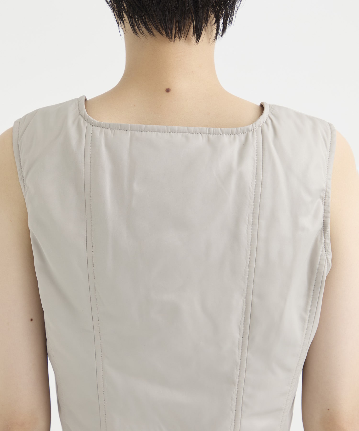 TAFFETAS BUSTIER TOP JOHN LAWRENCE SULLIVAN