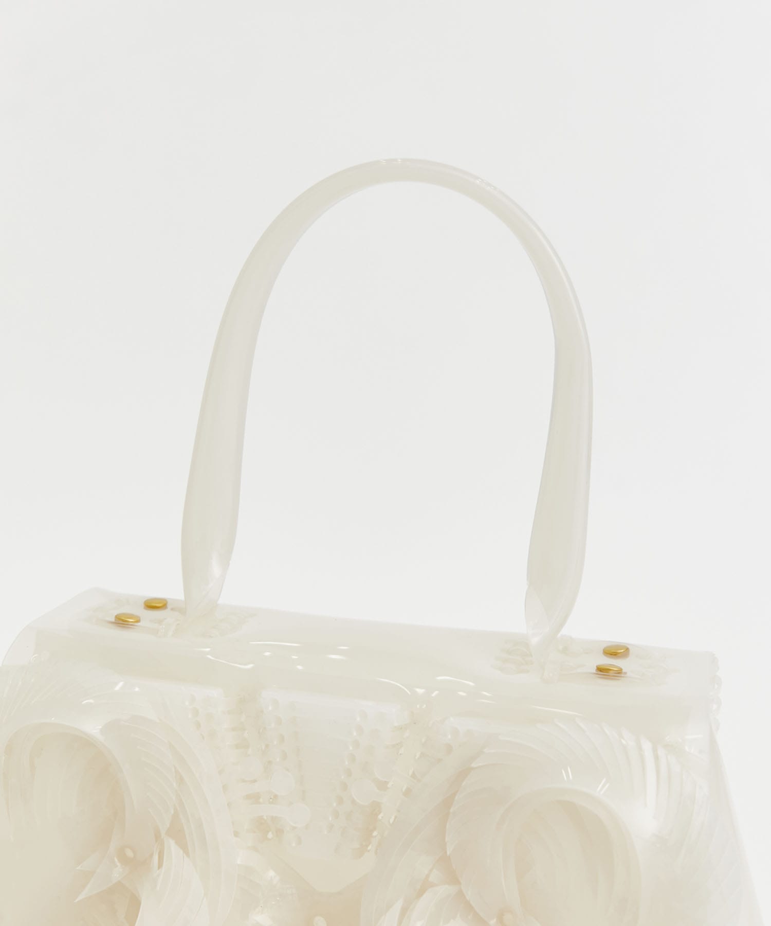 Transparent Sculptural Handbag Mame Kurogouchi