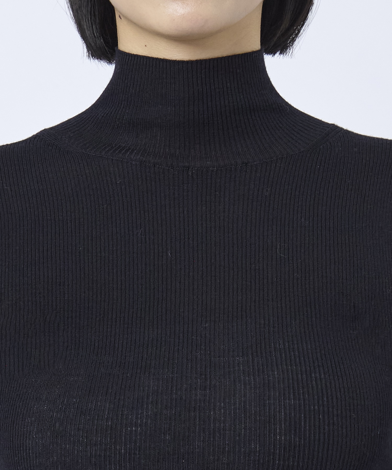 Super 120s Rib Knit Top STUDIOUS