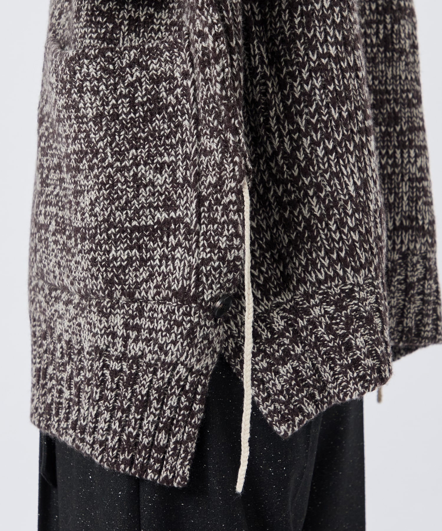 COLOR STITCH LOWGAUGE CARDIGAN IHNN