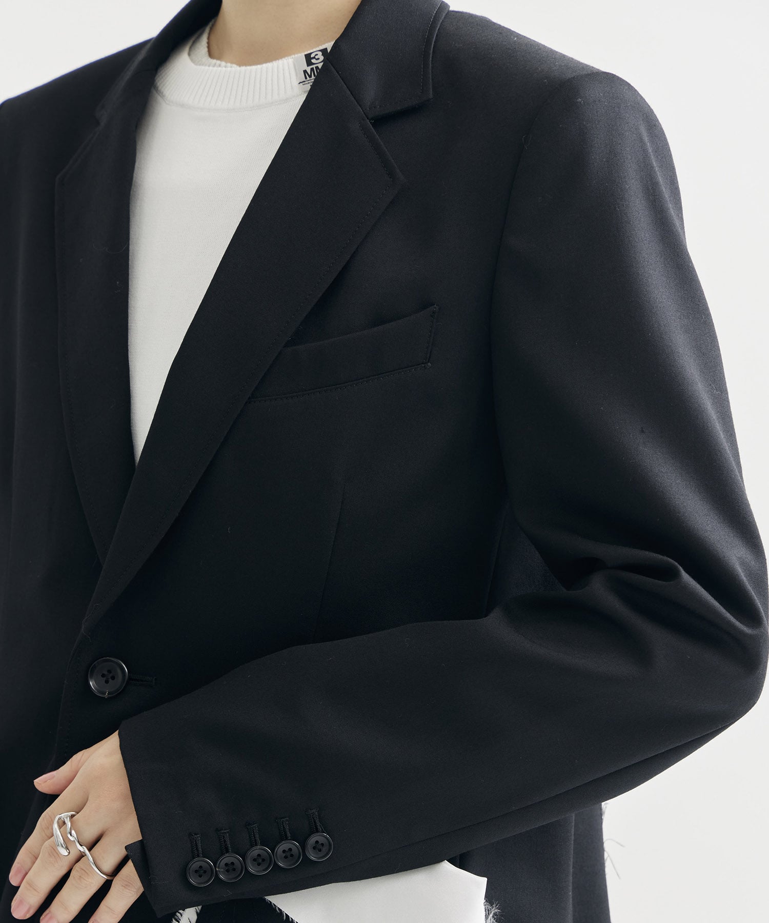 CLASSIC SHORT JACKET(S BLACK): sulvam: WOMENS｜ STUDIOUS ONLINE公式通販サイト