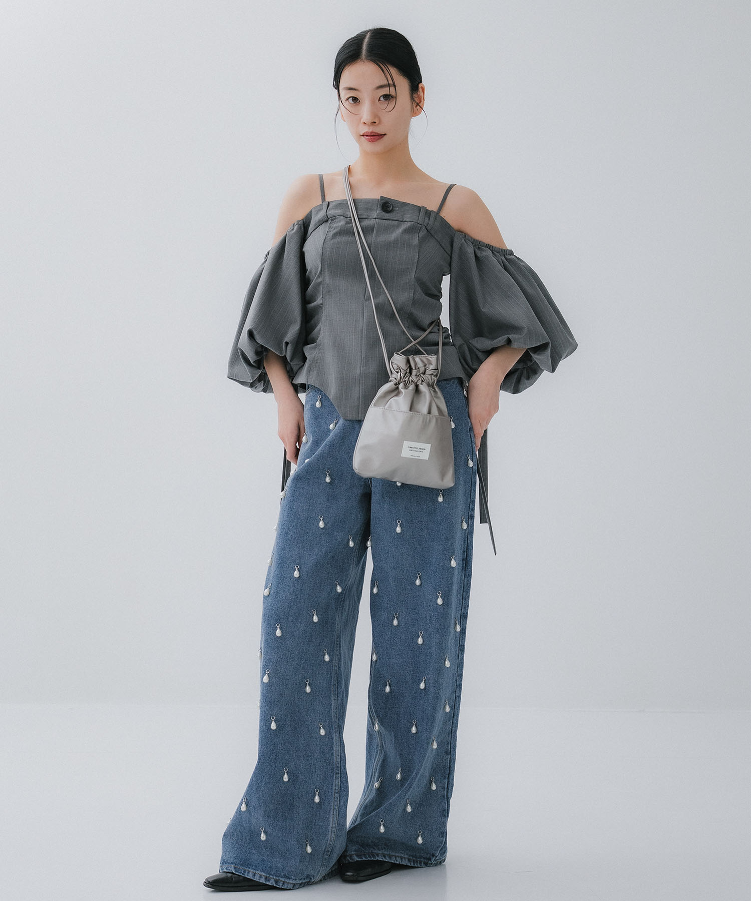 BALLOON MODELING BLOUSE JOSEMOON