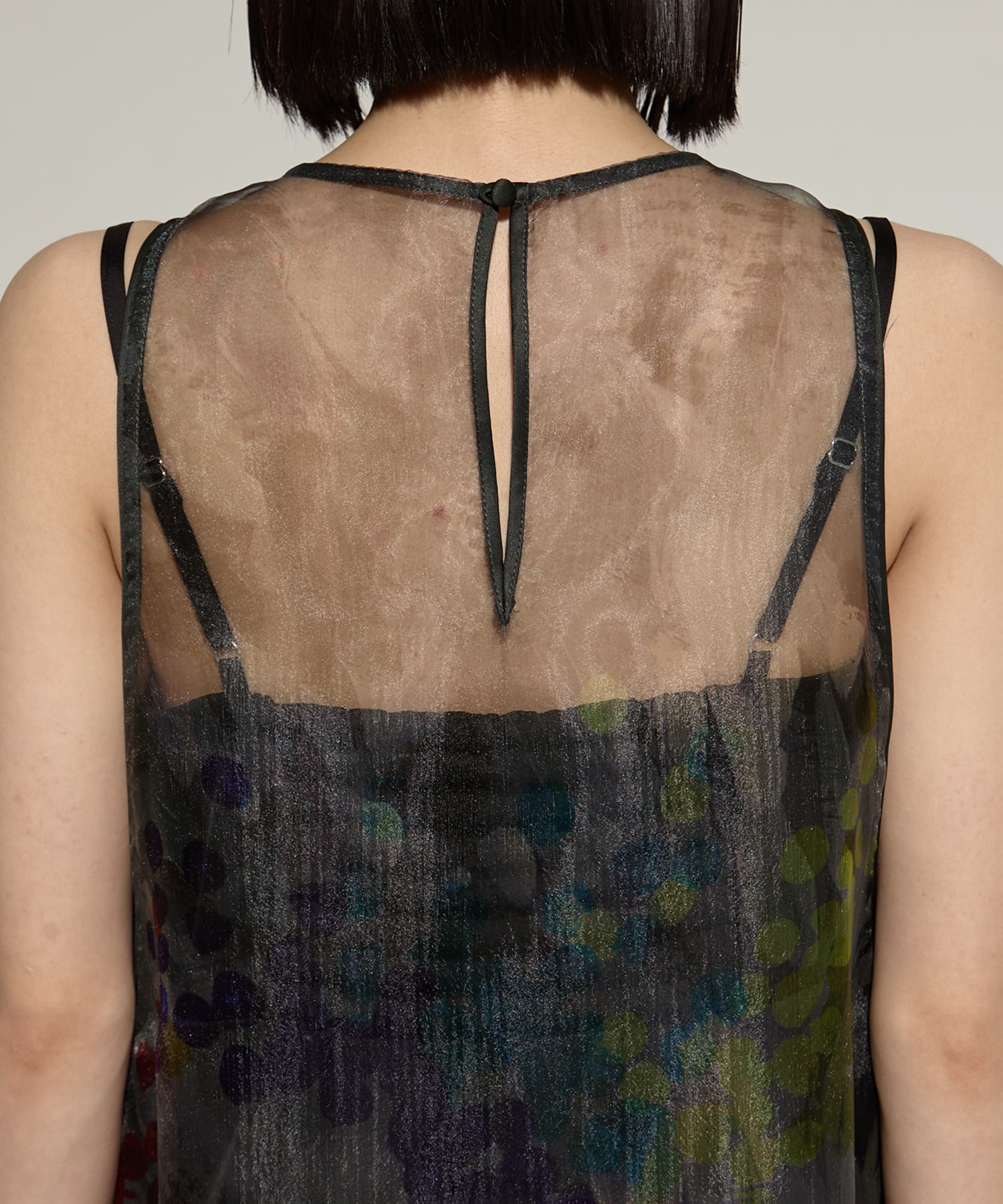 STAMP ART LAYERED DRESS AMERI