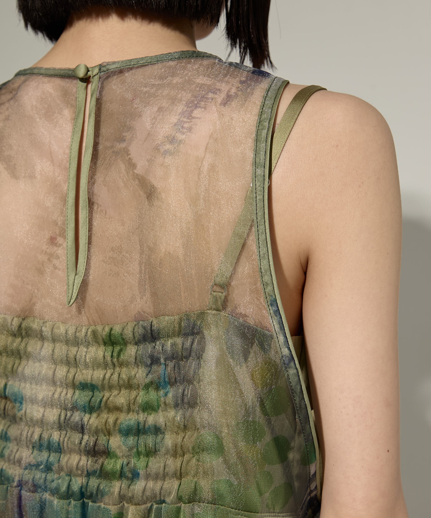 STAMP ART LAYERED DRESS AMERI