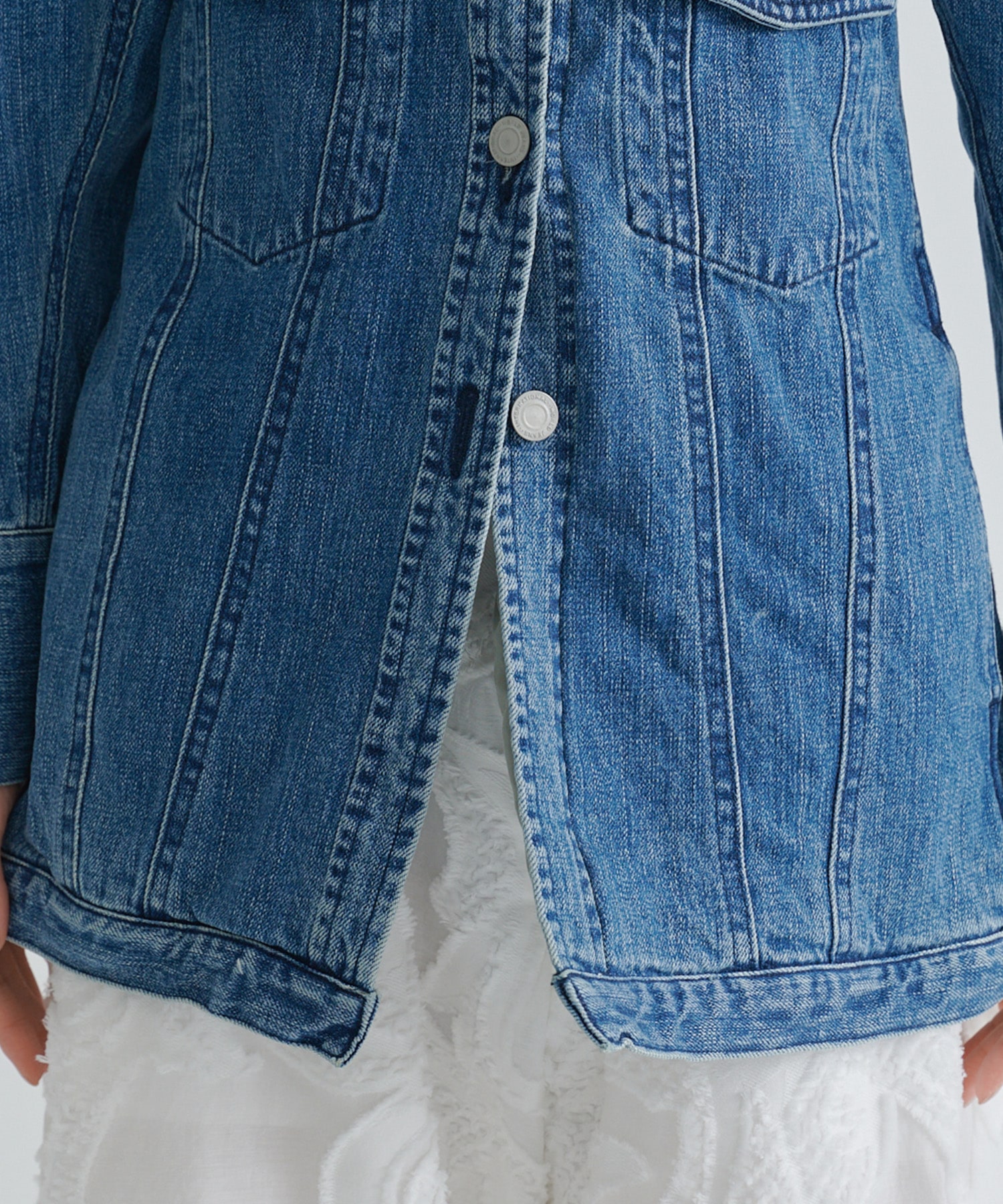 Helene denim jacket BL AKIRANAKA