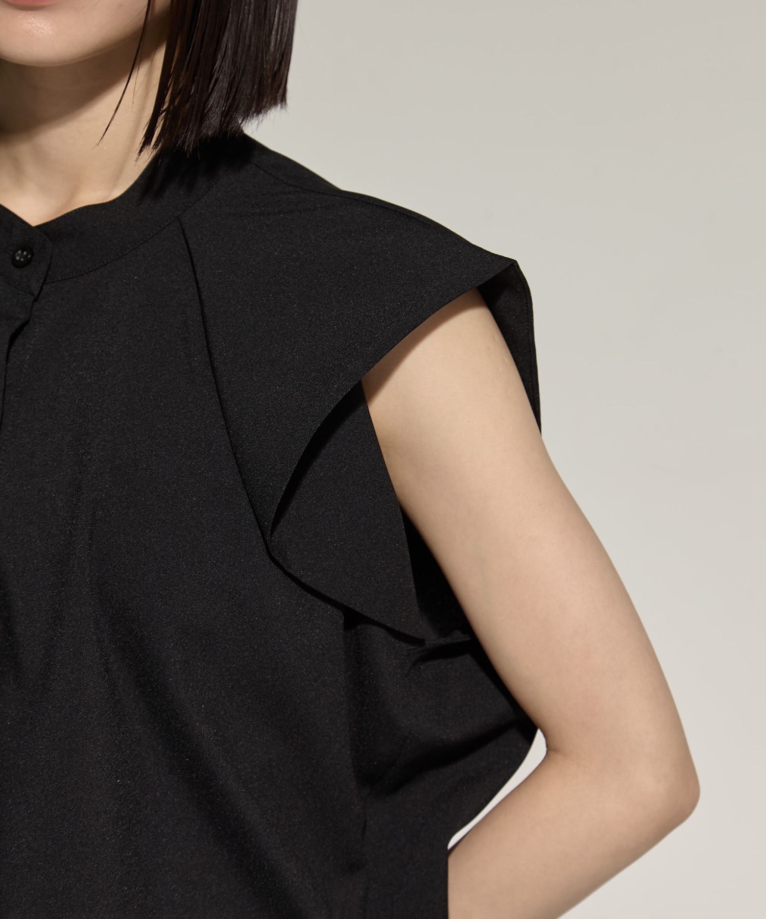 French Sleeve Drape Shirt STUDIOUS