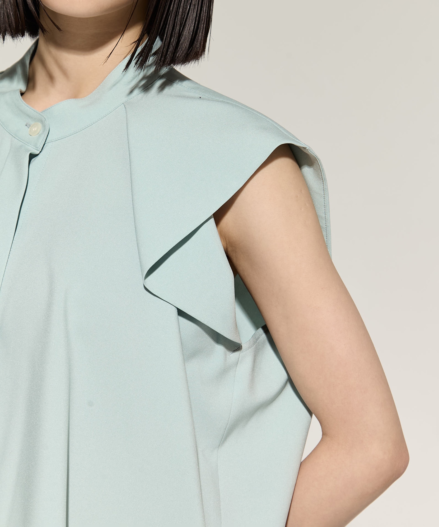 French Sleeve Drape Shirt STUDIOUS