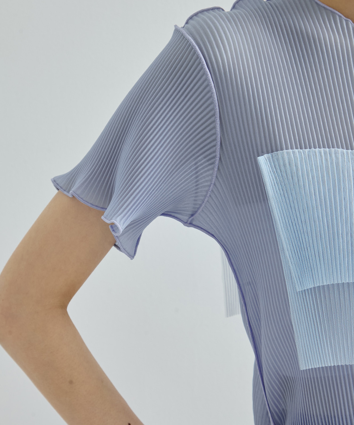 別注SHEER SHORT SLEEVE TOP kotohayokozawa