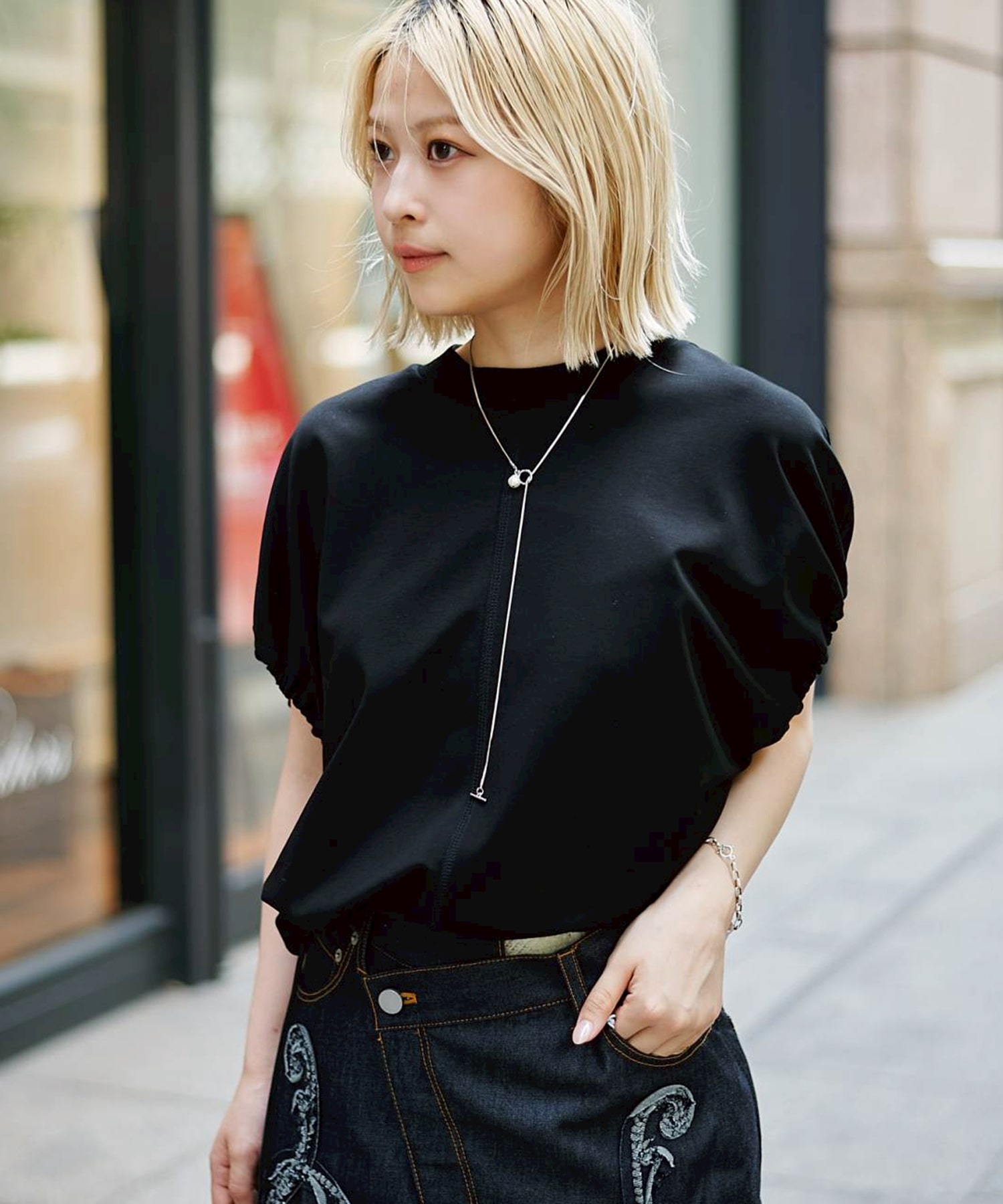 別注Drawcord Short T UJOH