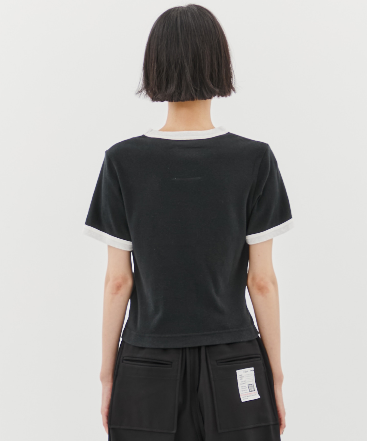 SMILY FACE PRINTED MINI TEE Maison MIHARA YASUHIRO