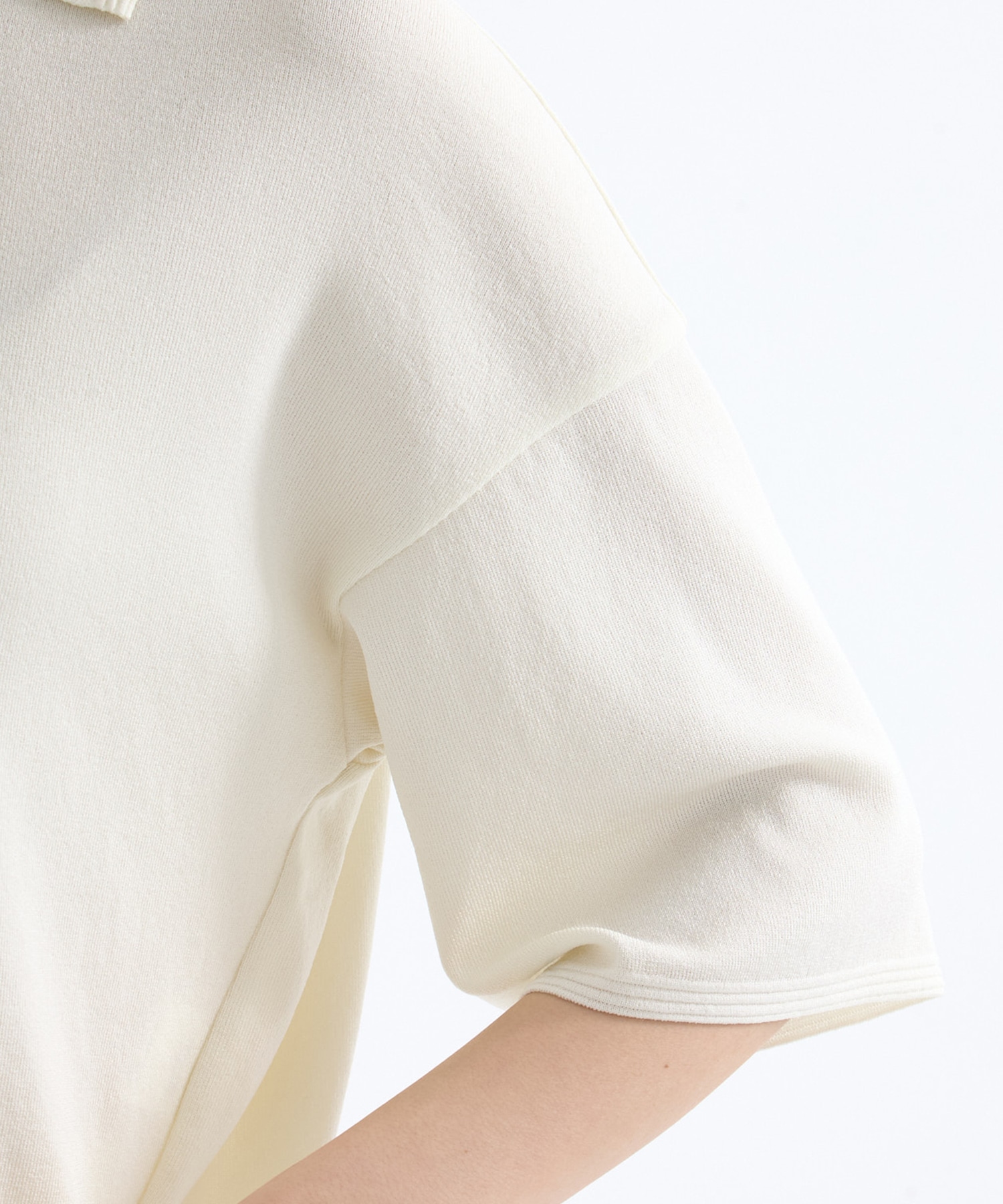 別注POLO KNIT TOPS WRAPINKNOT