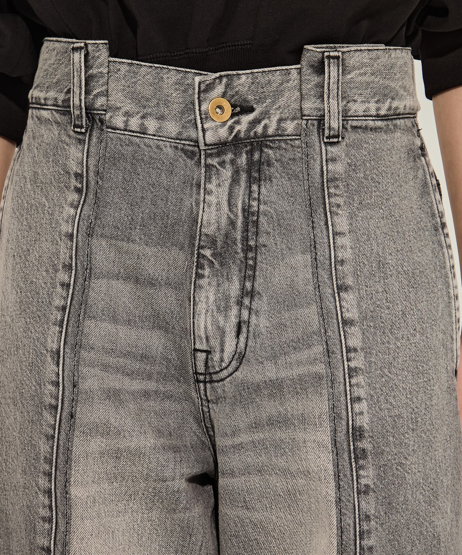 Side Folded Jeans STUDIOUS