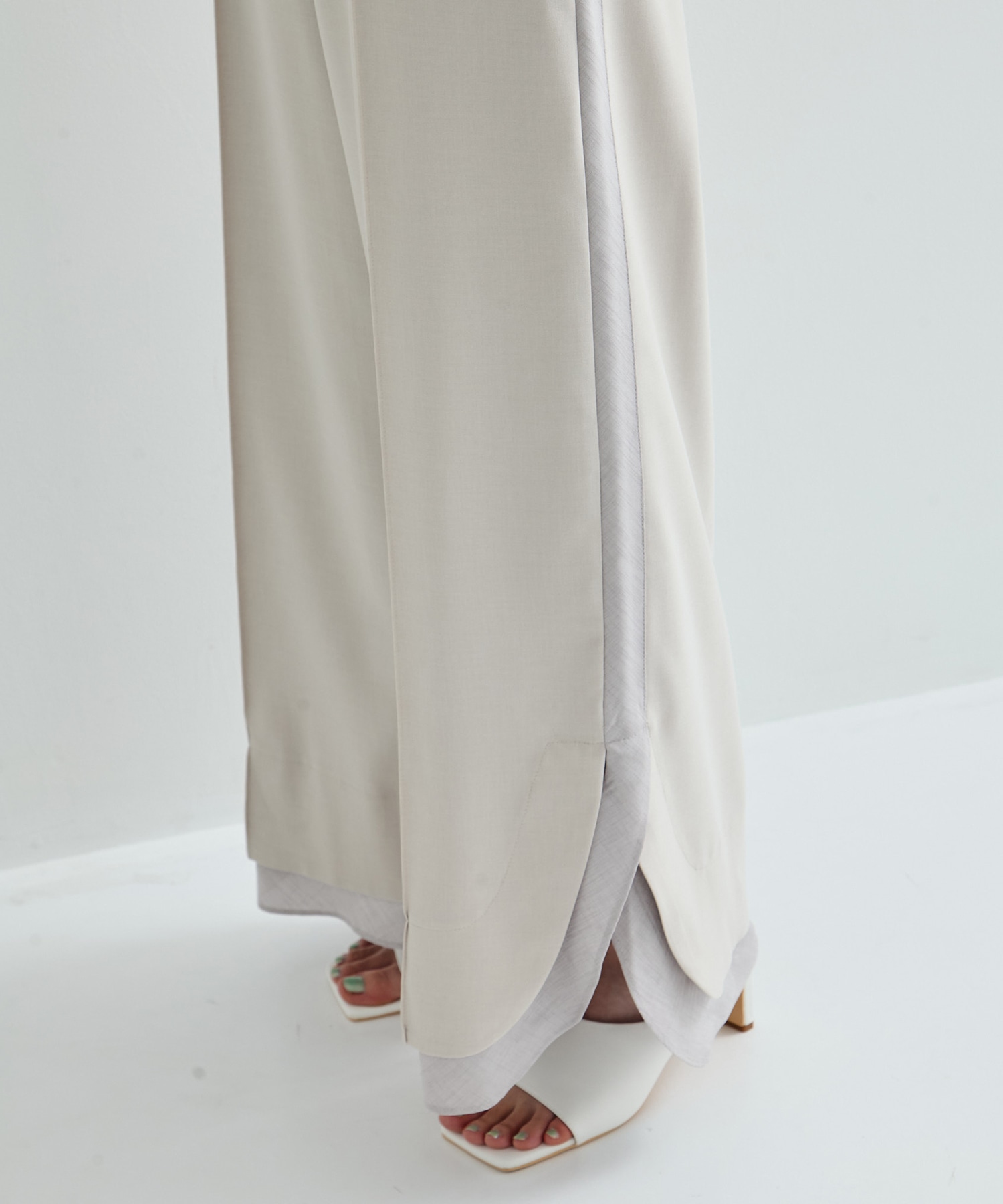 Sheer Layered Trousers STUDIOUS