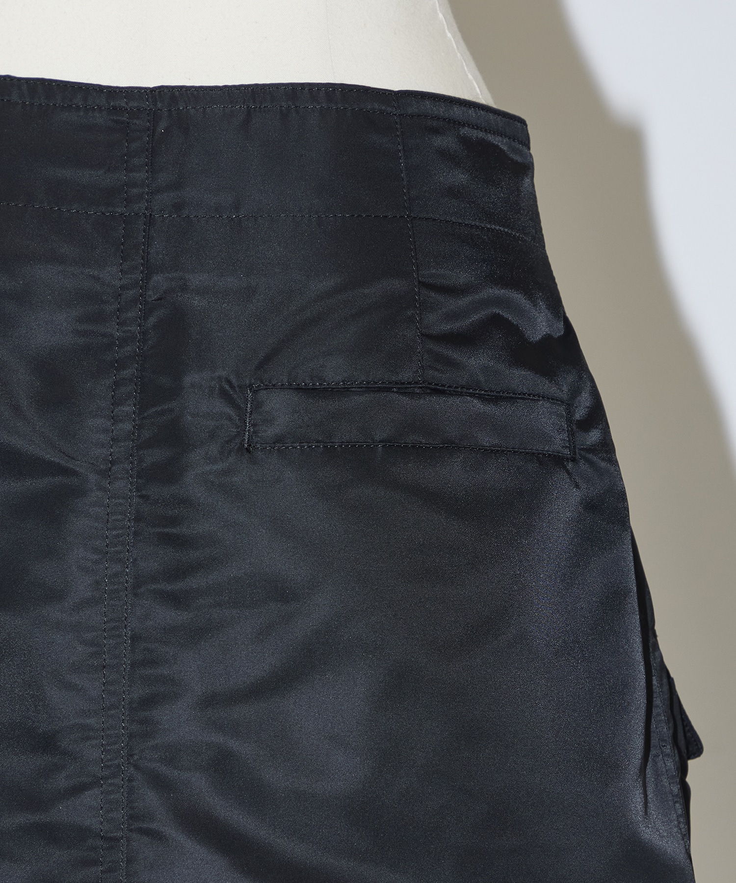 Nylon twill mini skirt TOGA