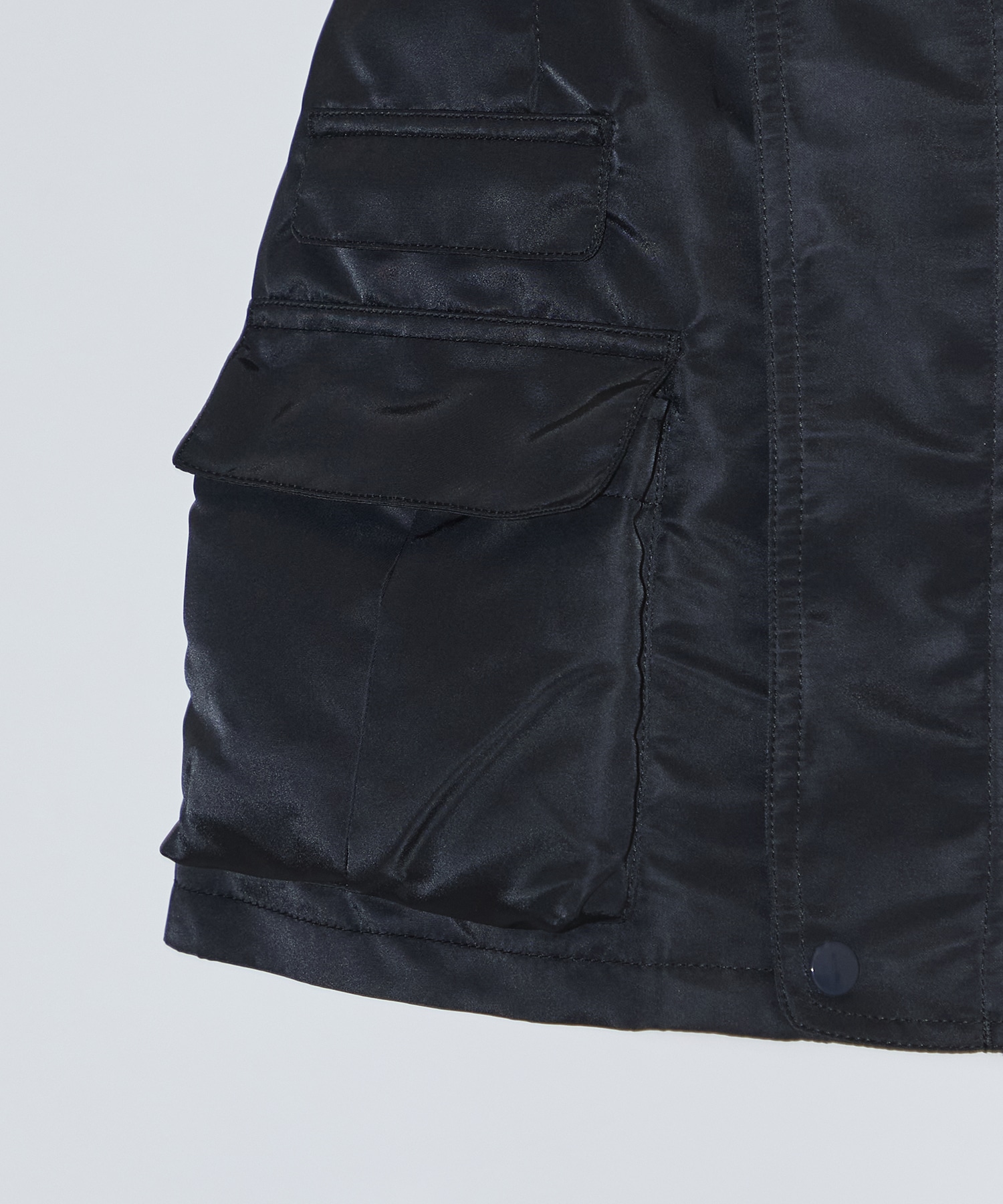 Nylon twill mini skirt TOGA