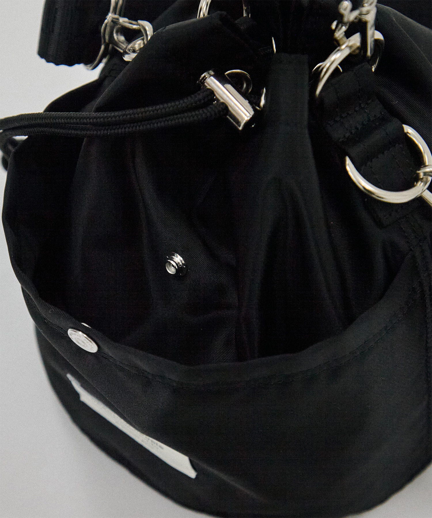 別注nylon drawstring mini bag beautiful people