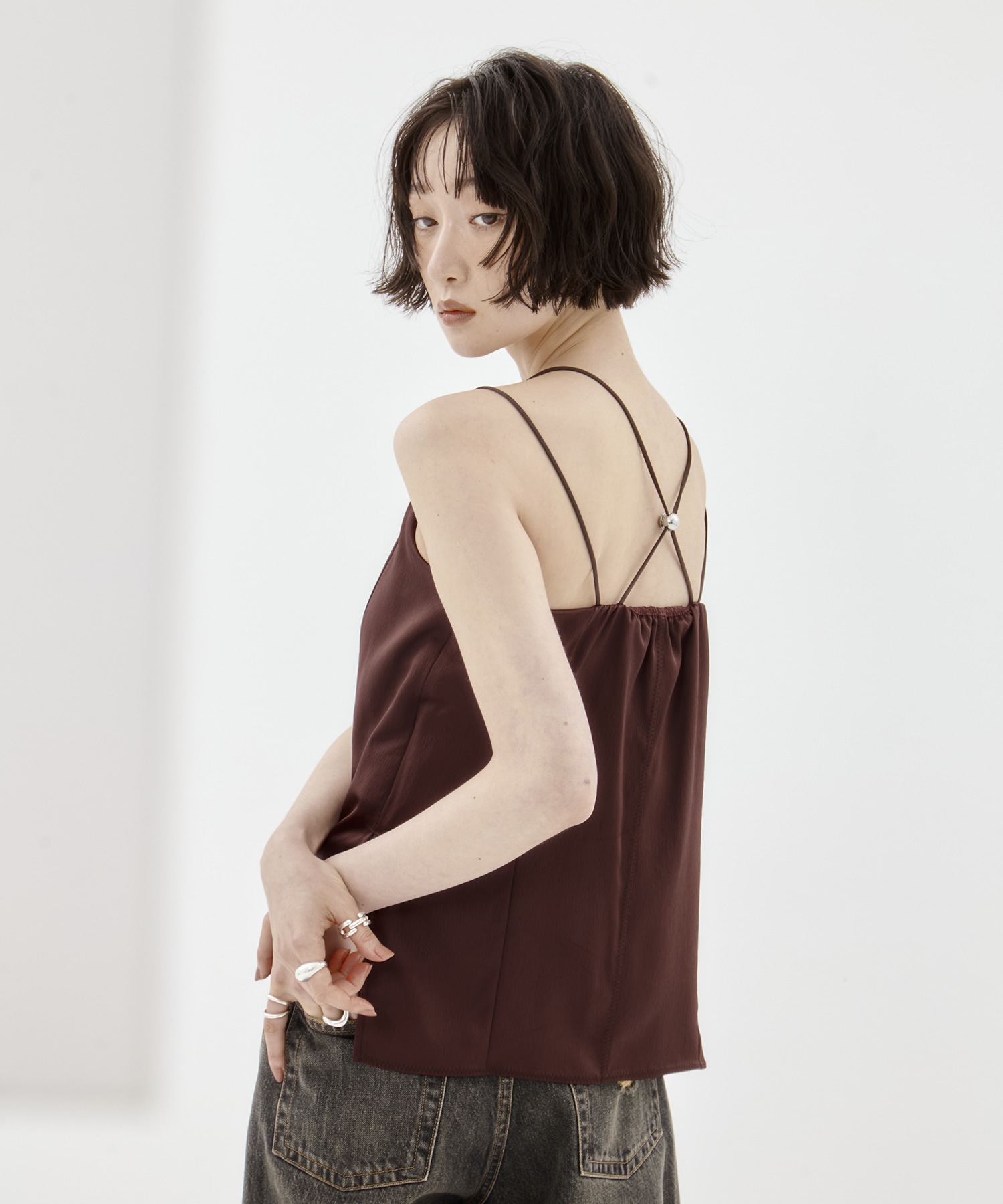 Stretch Satin Camisole STUDIOUS