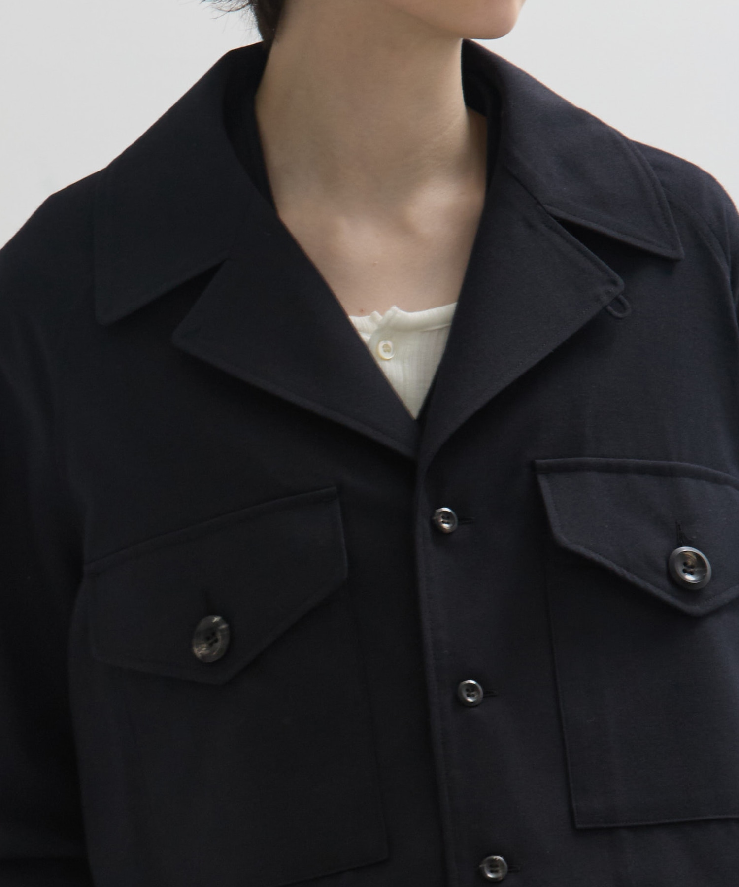 RERACS A-LINE CPO BLOUSE THE RERACS