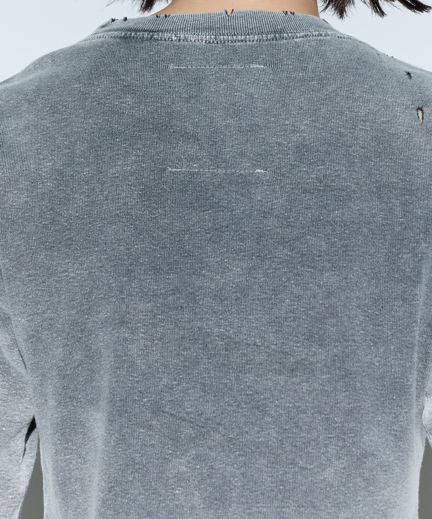 BLEACHED LONG SLEEVES TEE Maison MIHARA YASUHIRO