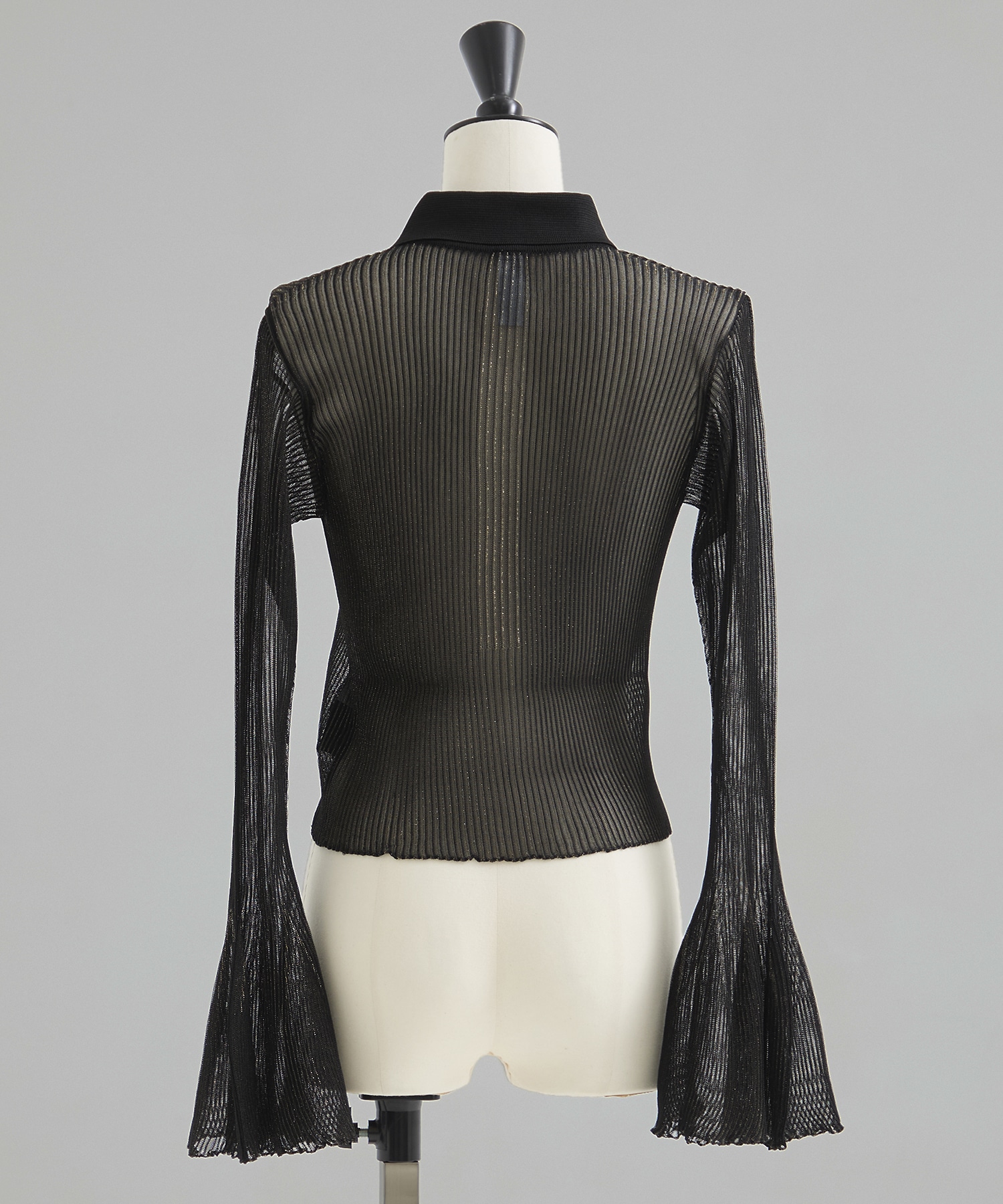HYPHA LUCENT GLITTER SHIRT CARDIGAN CFCL