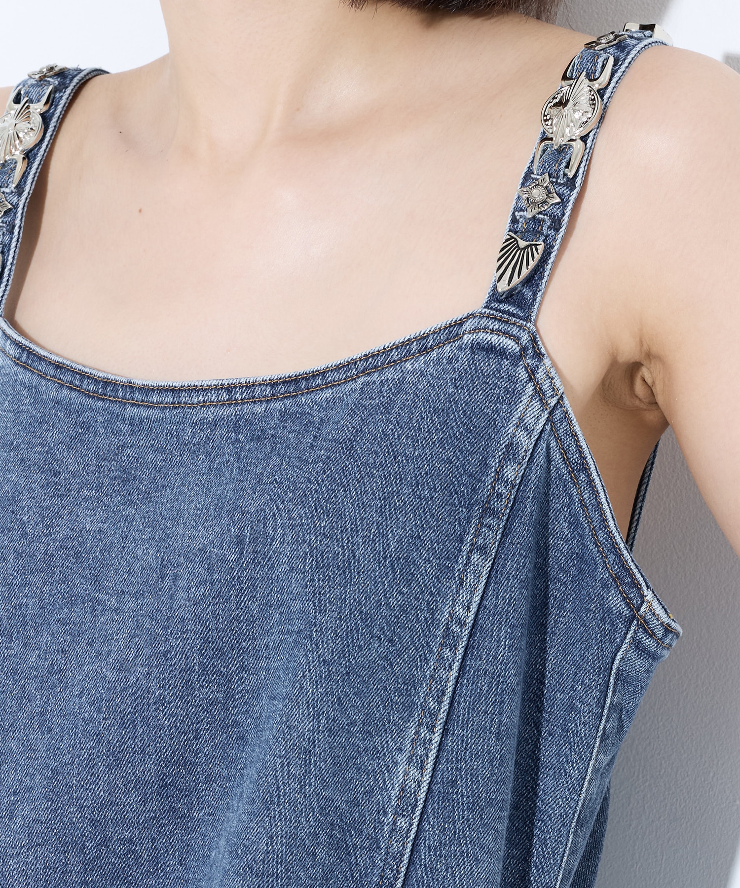Denim bustier TOGA