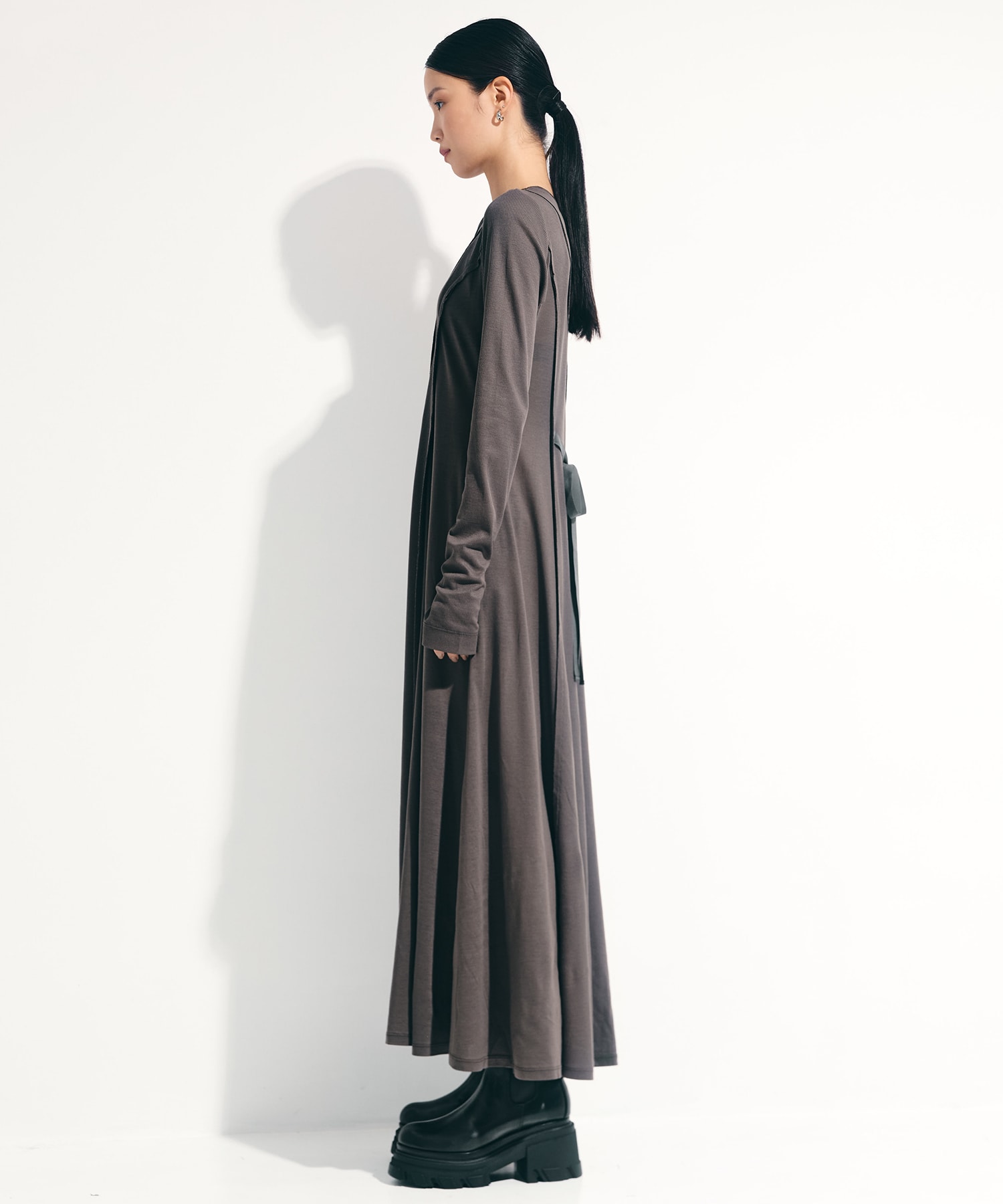 Deconstructed Jersey Dress 