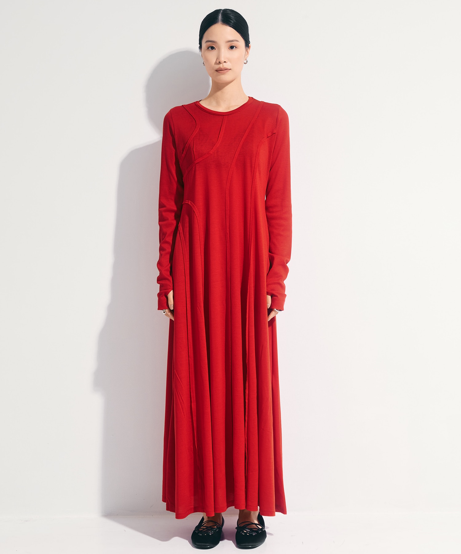 Deconstructed Jersey Dress 