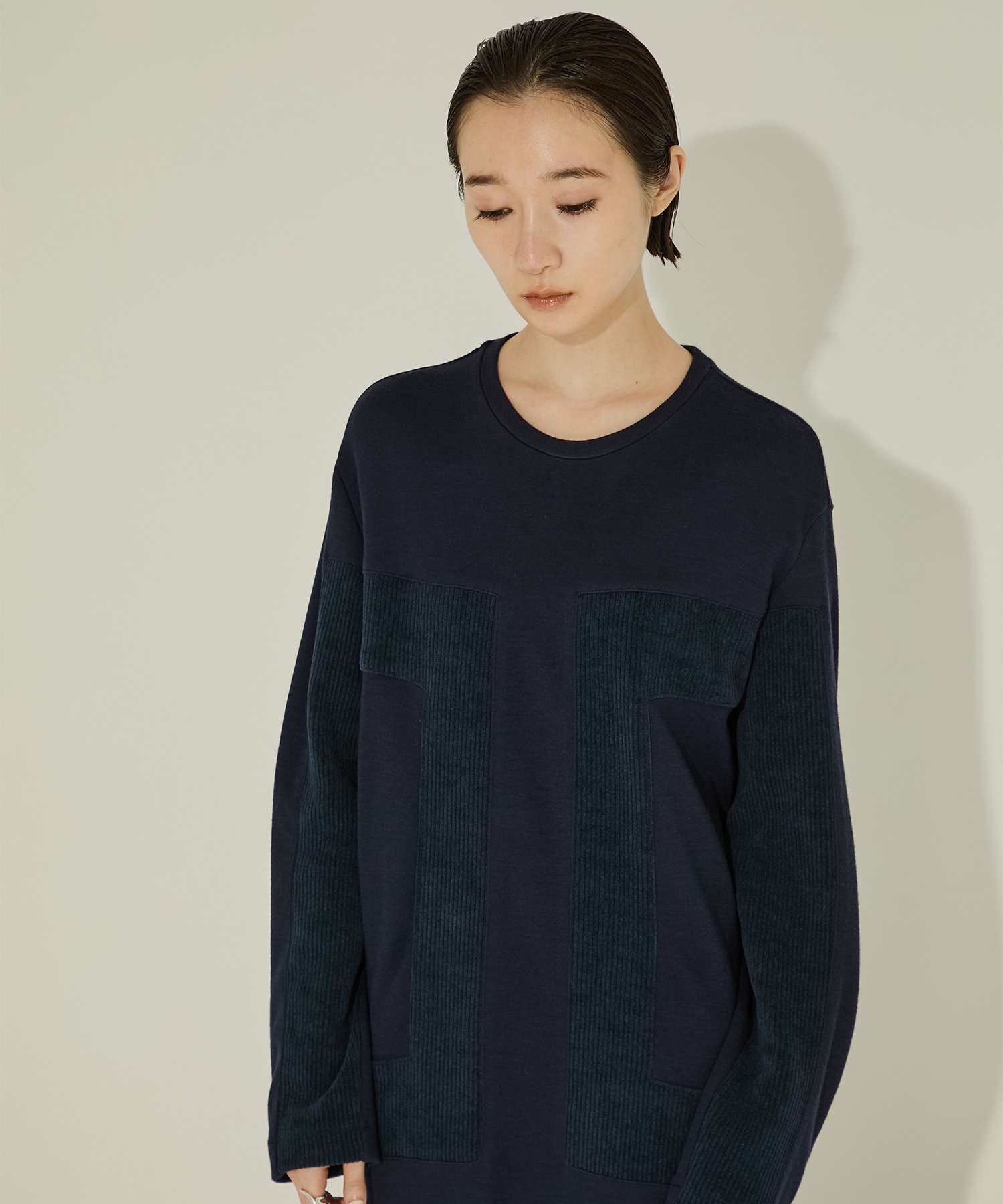 Ottilia panel dress AKIRANAKA