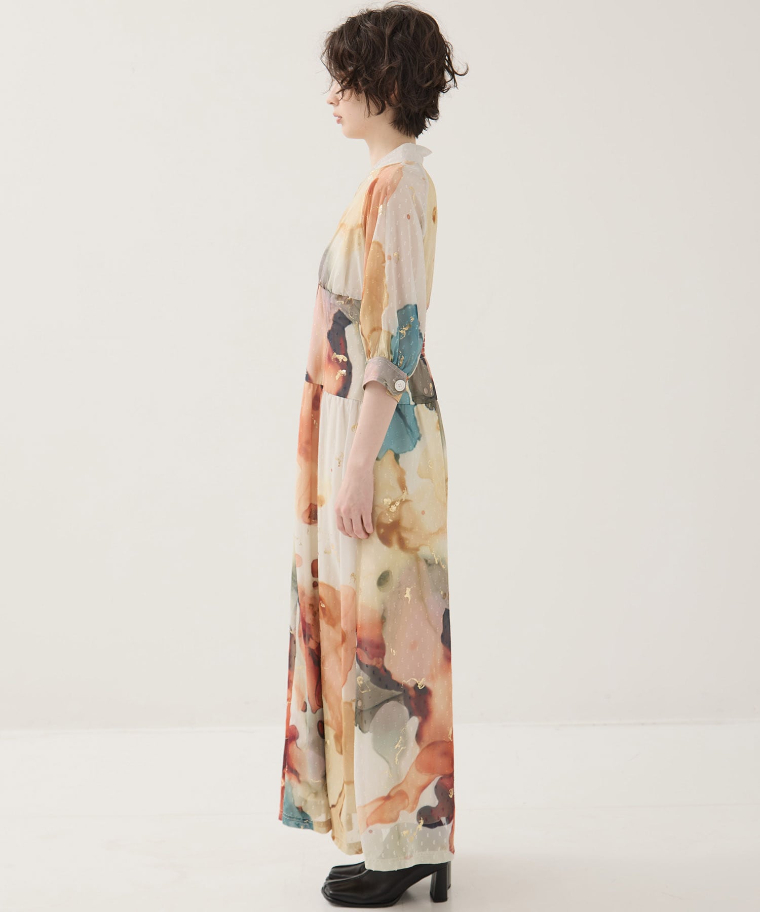 EX. Art Organdy Dress AMERI