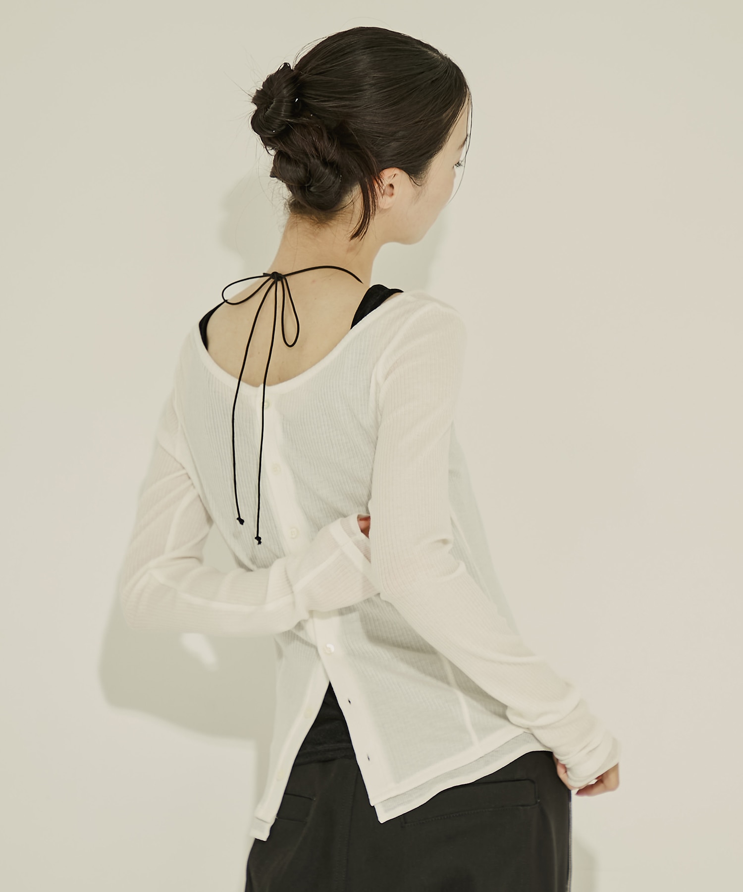 Cashmere Silk Long Tee STUDIOUS