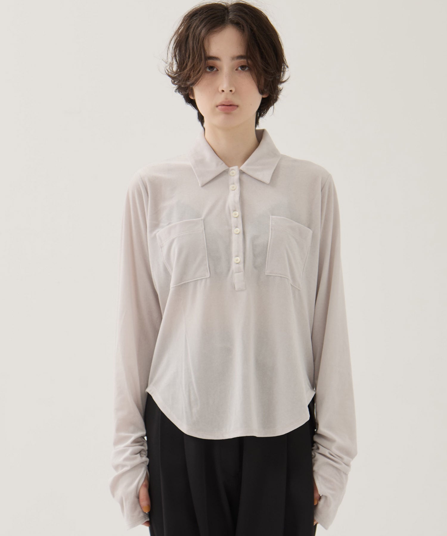 Velours Polo Shirt STUDIOUS