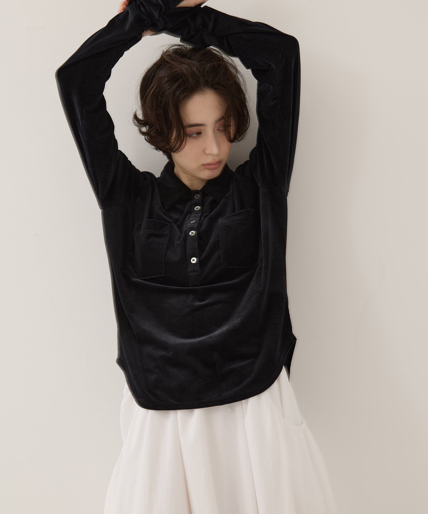 Velours Polo Shirt STUDIOUS