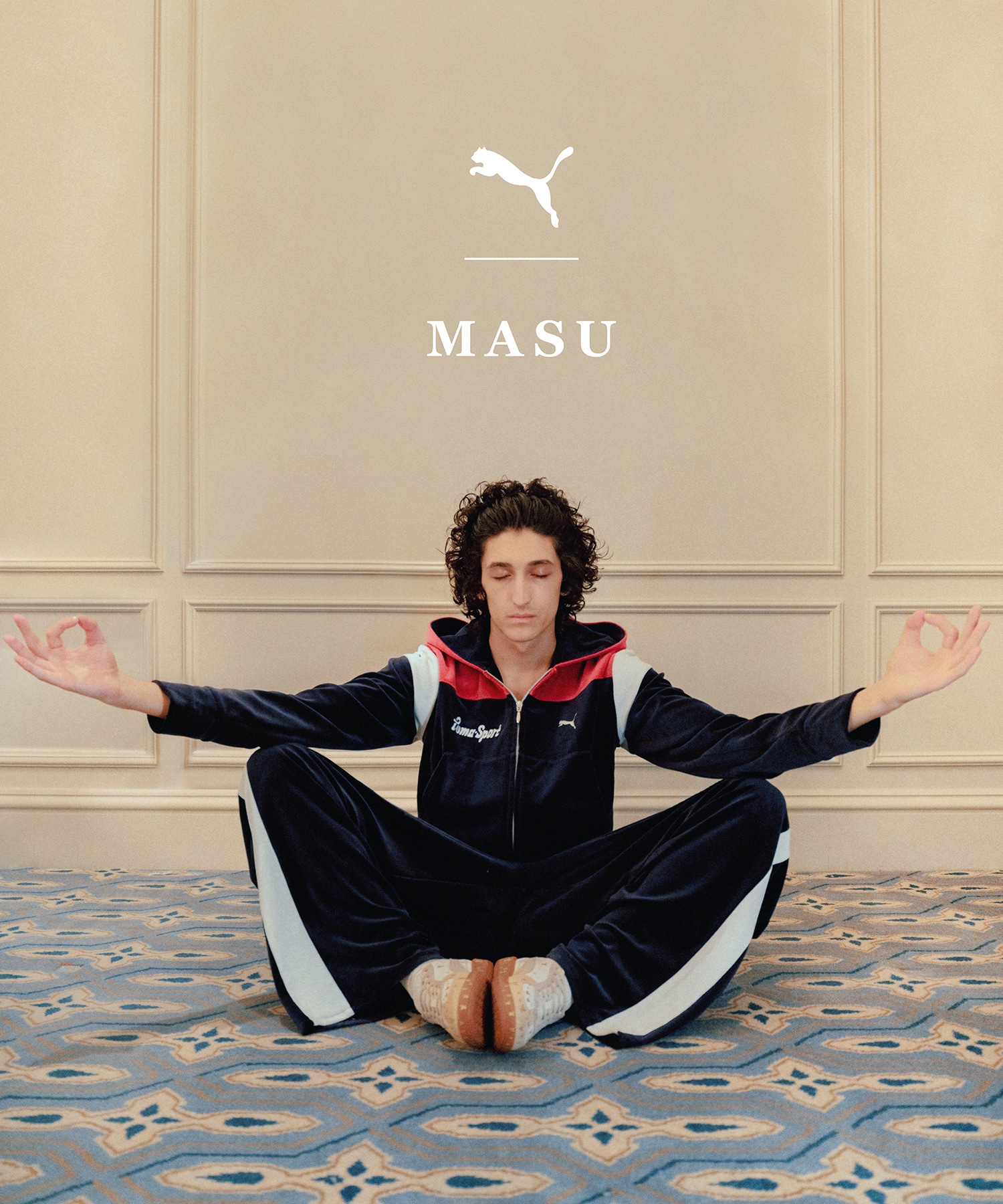PUMA × MASU T7 SHORT TRACK HOODIE(S NAVY): MASU: WOMENS｜ STUDIOUS