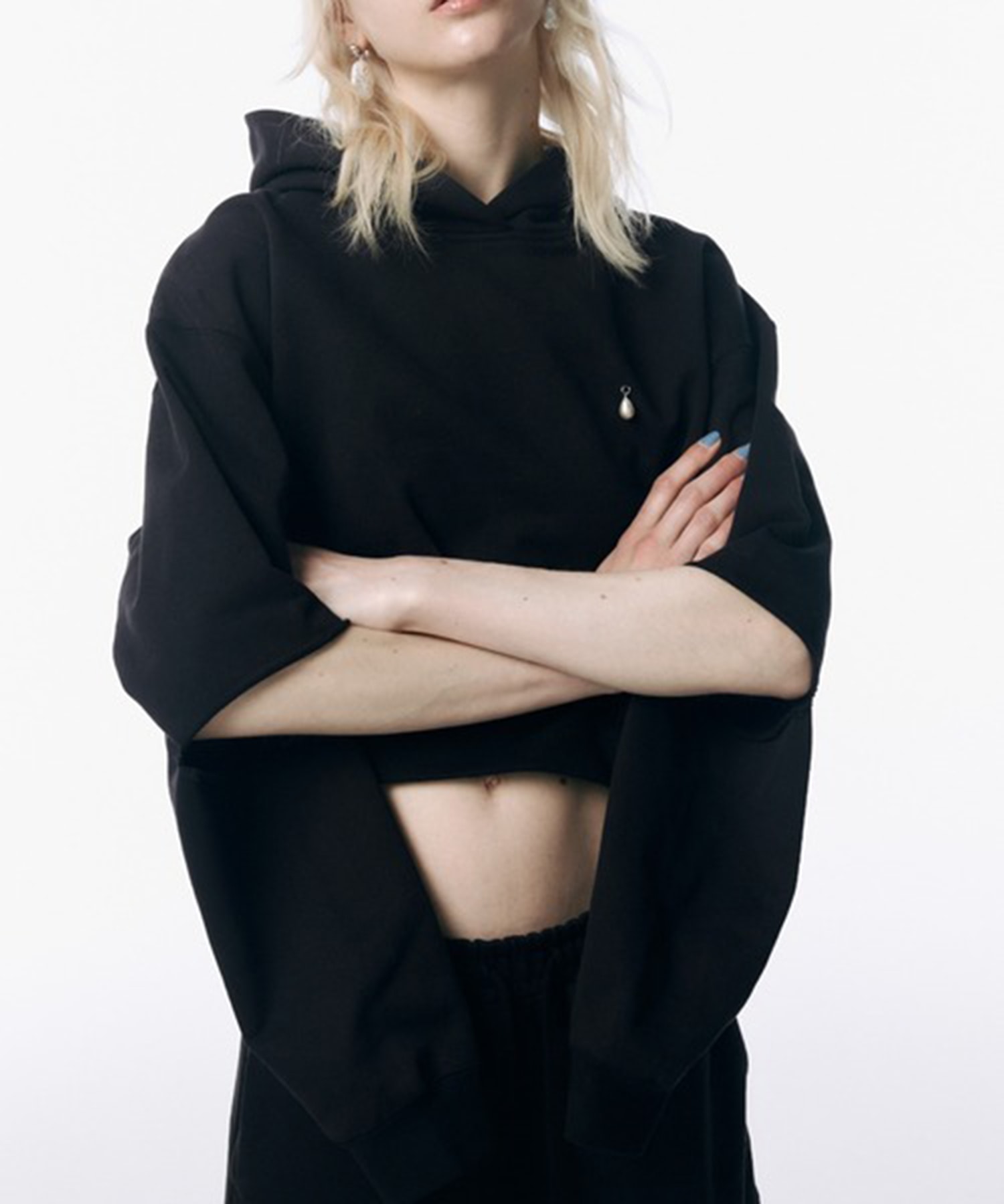 SLIT SHORT HOODIE JOSEMOON