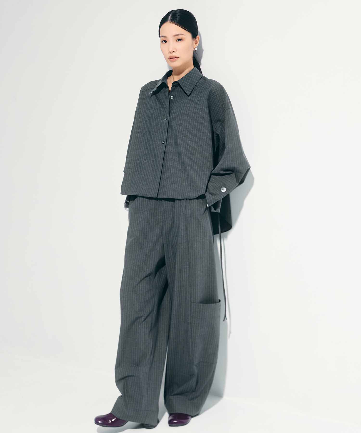 Soft Barrel Leg Cargo Trousers STUDIOUS