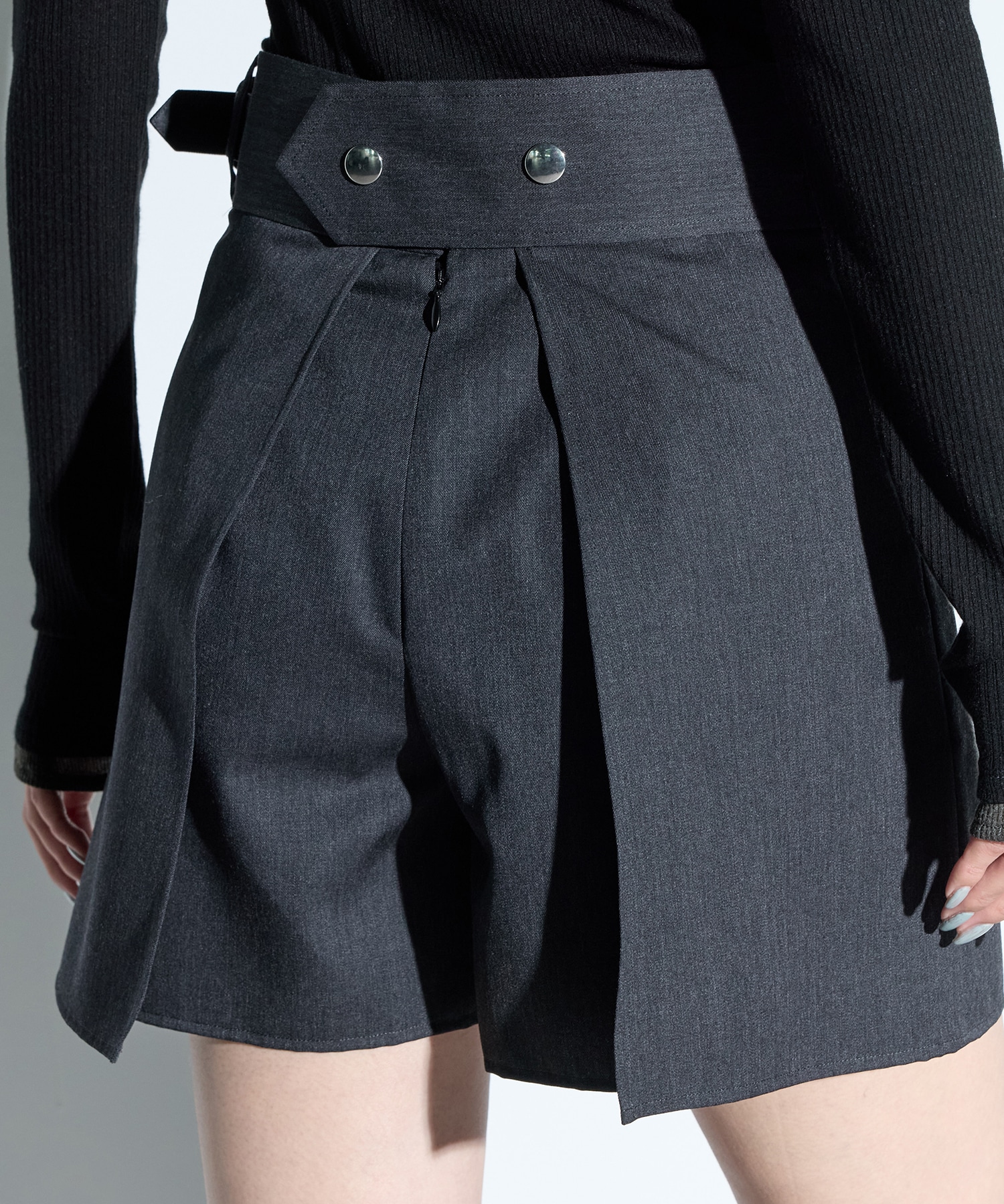 RERACS RAYERED SKIRT SHORTS THE RERACS