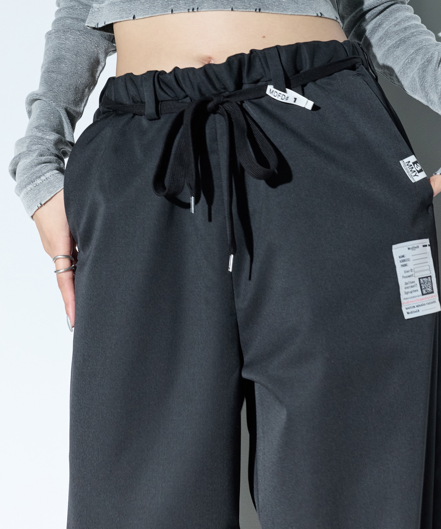 DRY WOOL TROUSERS Maison MIHARA YASUHIRO