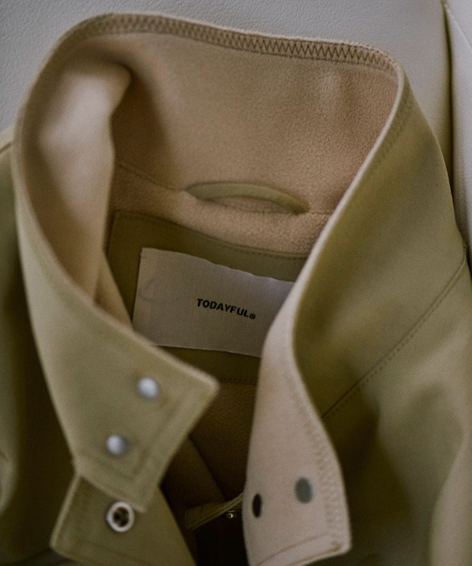 Standcollar Warm Blouzon TODAYFUL