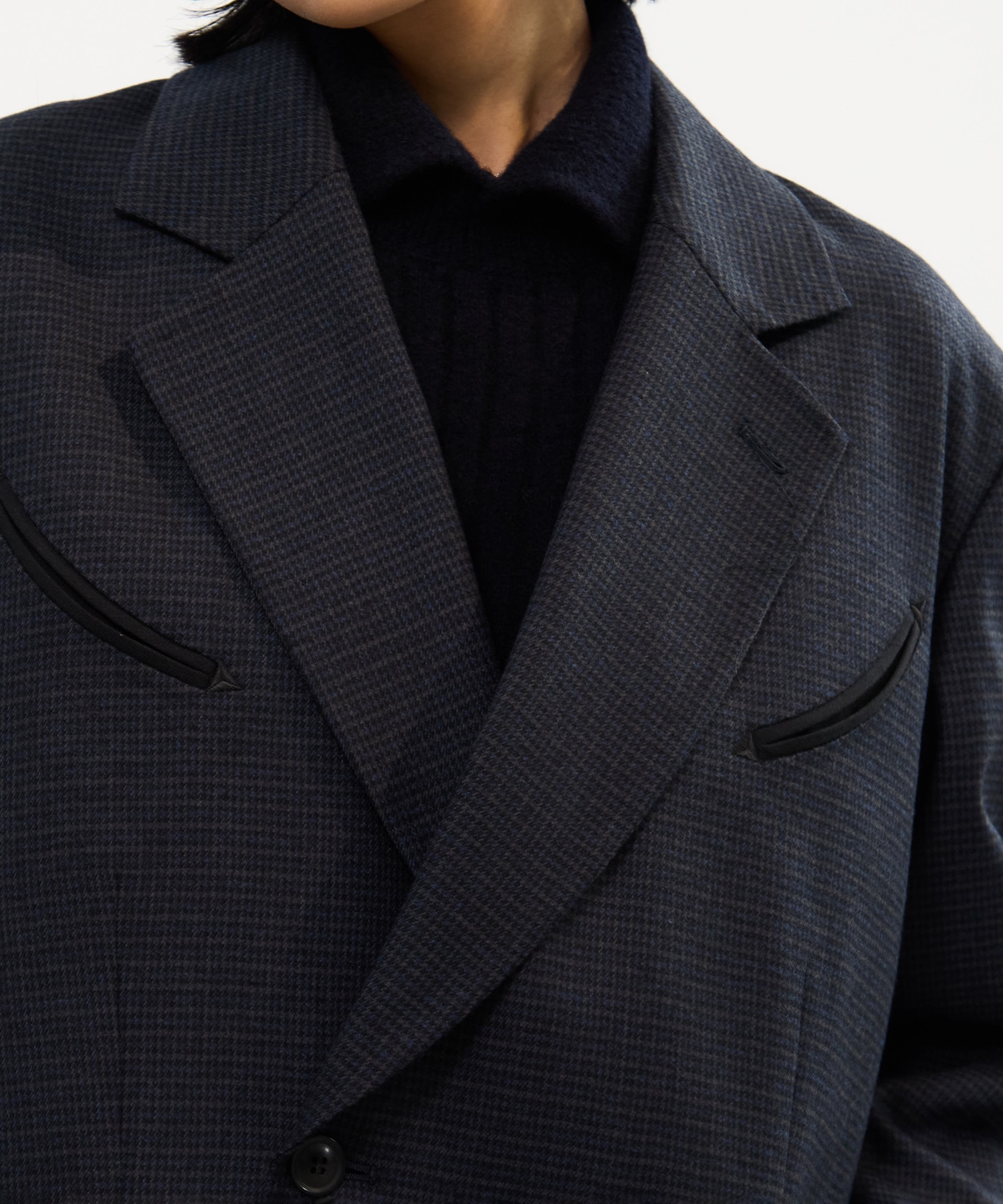 Wool check jacket TOGA
