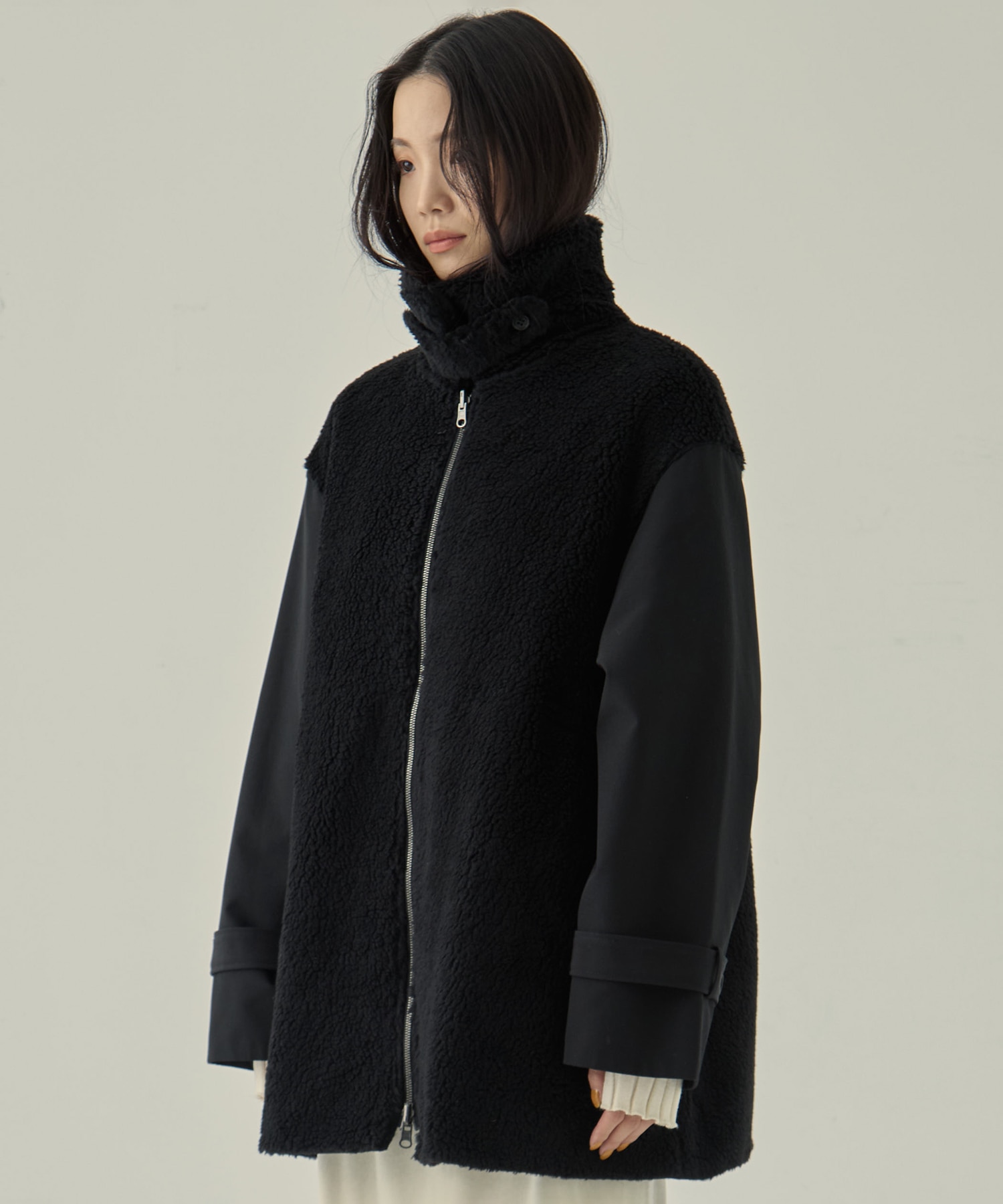 別注リサイクルシェルタフタ×ボア VACHEMENT