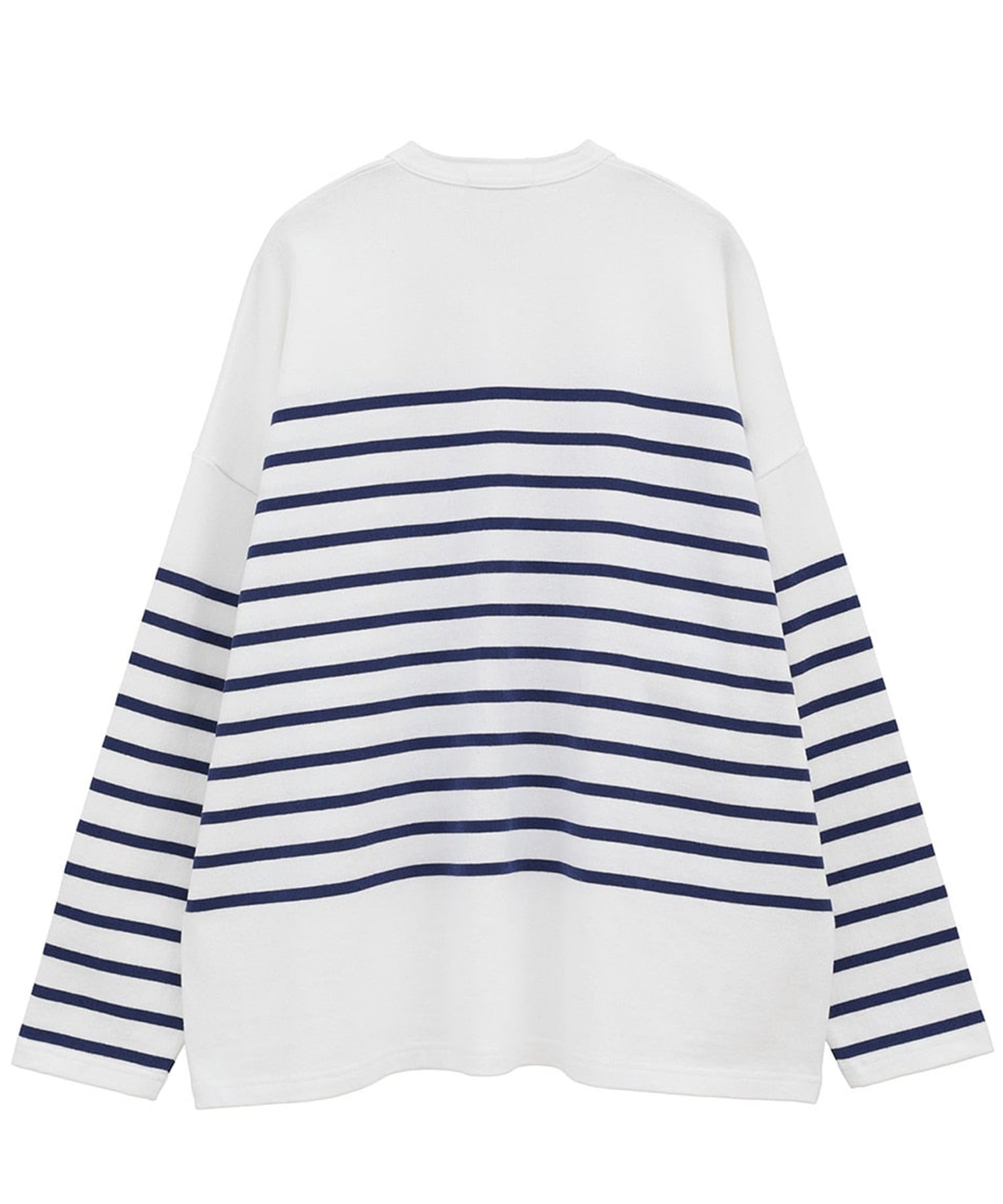 WIDE HENRY NECK BORDER TOPS CLANE