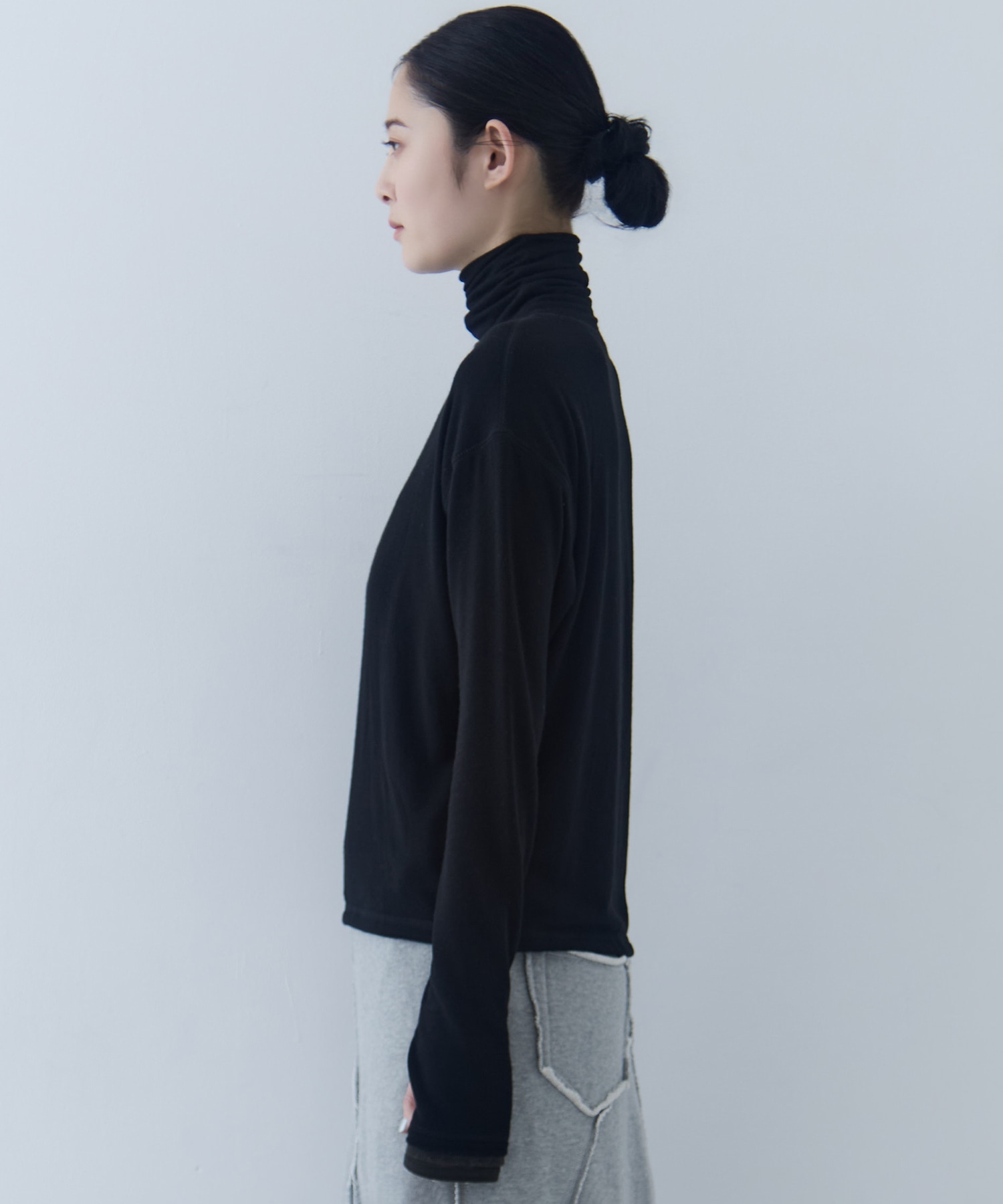 Cashmere Silk Loose Fit Top STUDIOUS