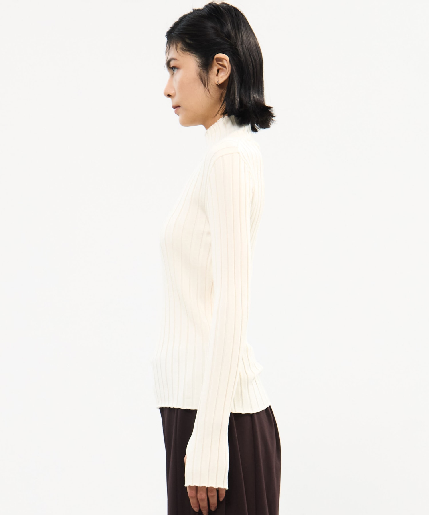Silk Viscorse Wide Rib KT STUDIOUS