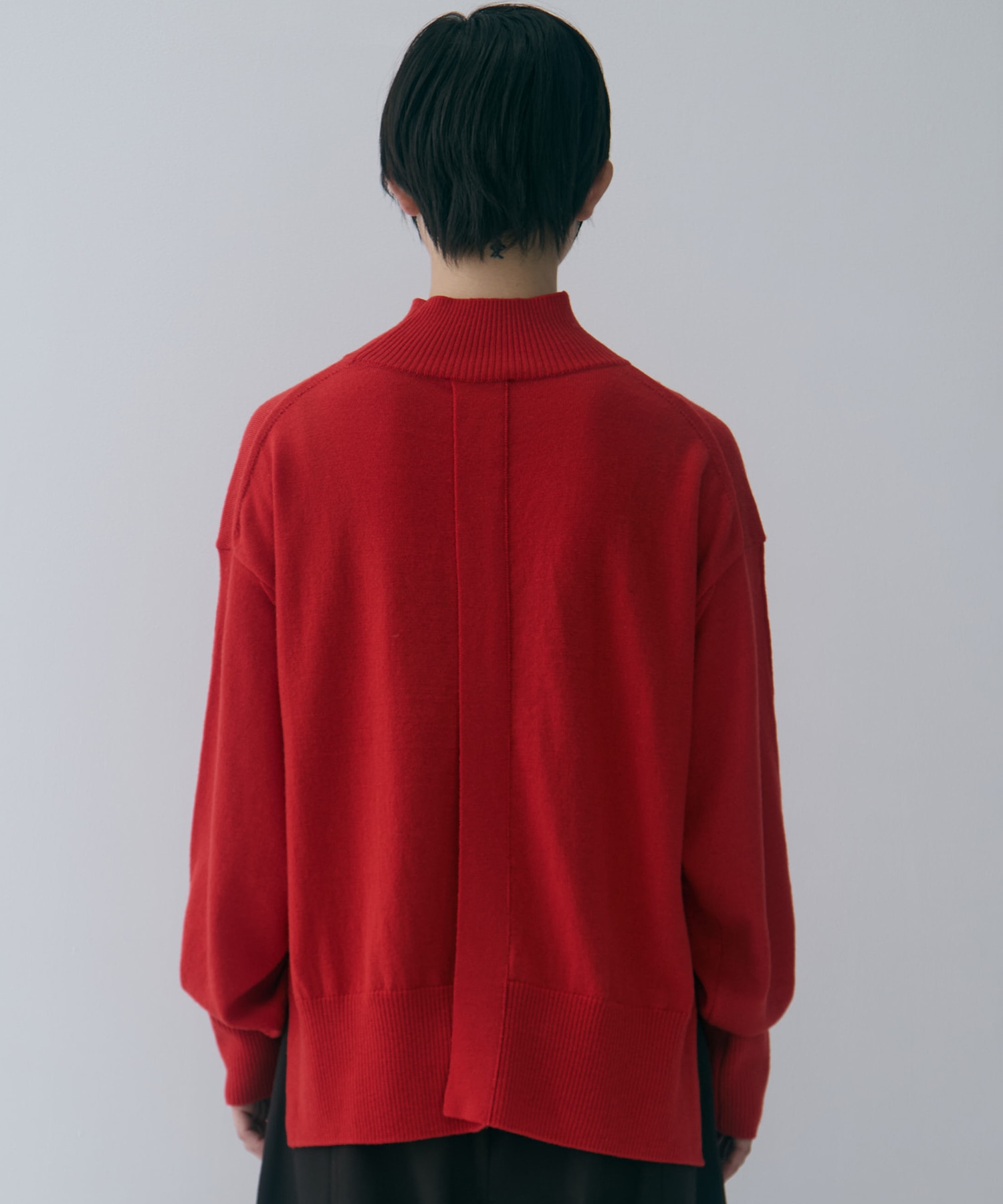 Merino Wool Turtle Neck Knit STUDIOUS