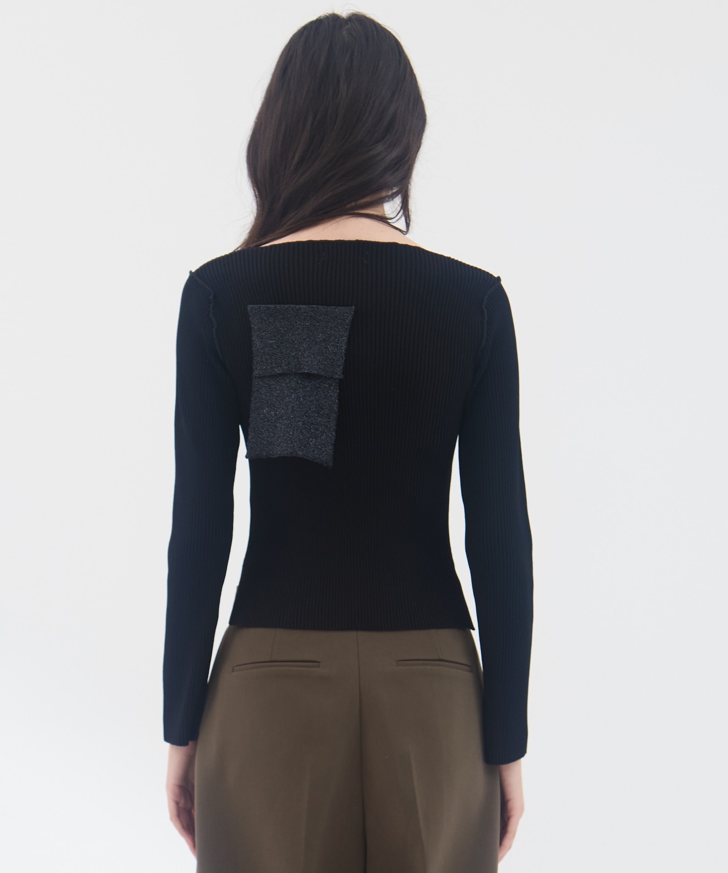 別注CREW NECK RIB KNIT kotohayokozawa
