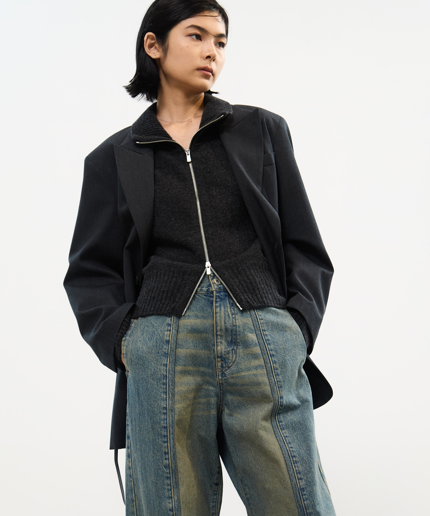 Cashmere Wool Drivers Knit STUDIOUS