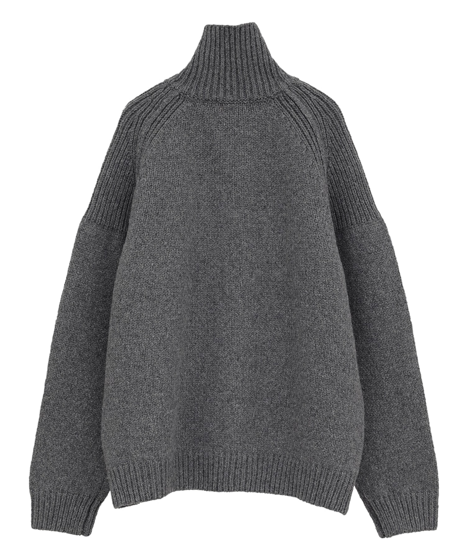 POCKET ZIP KNIT TOPS CLANE