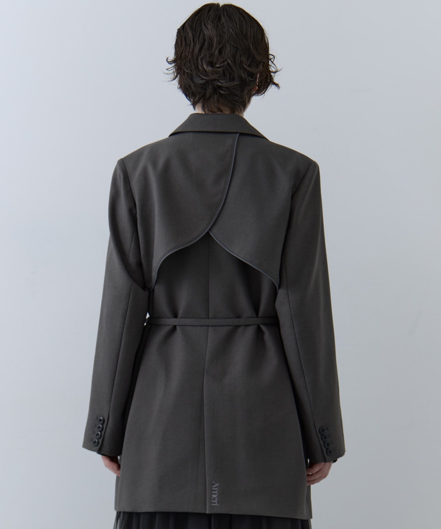 UND YOKE DESIGN JACKET AMERI