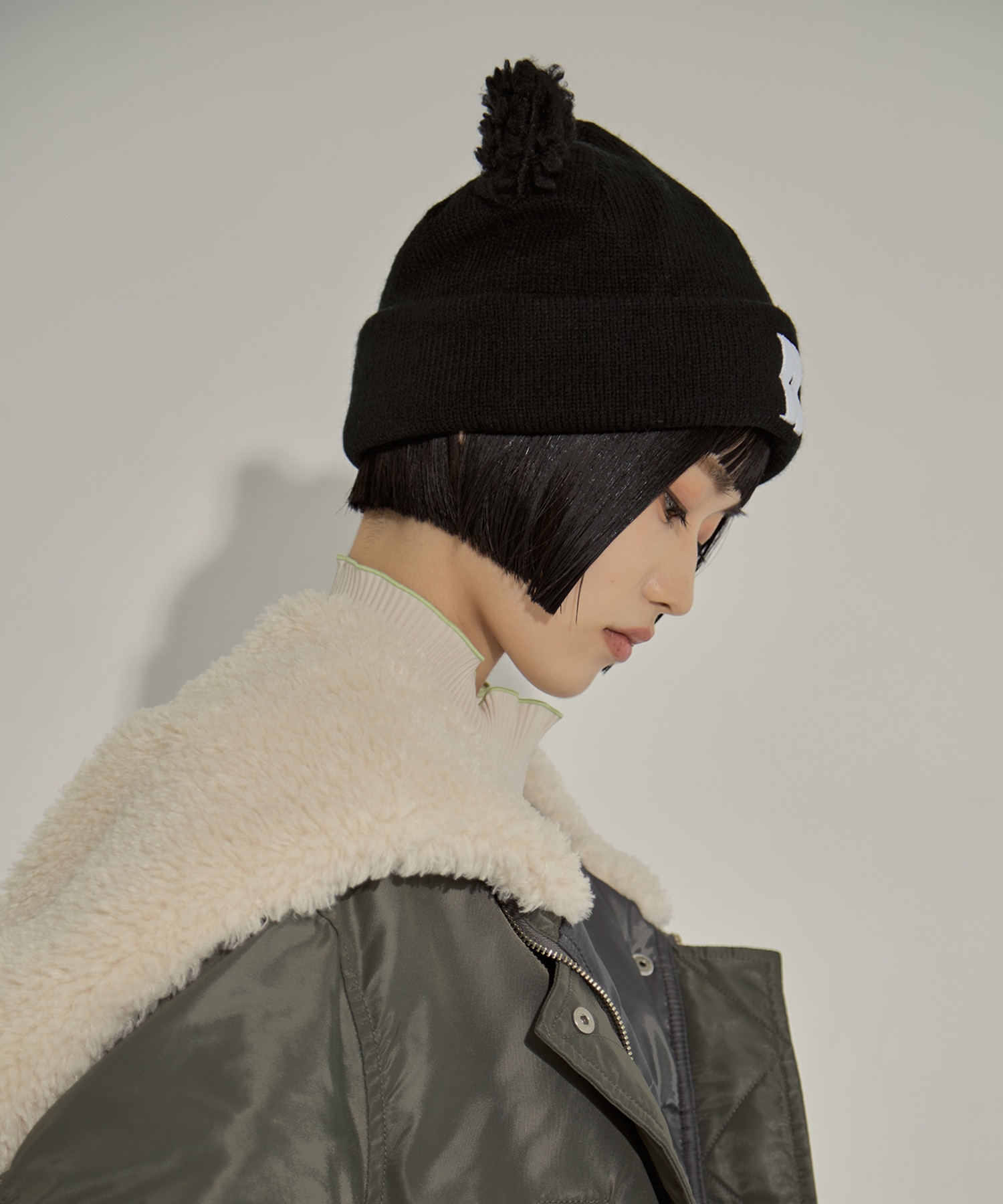 Removable Bear Ear Beanie BASICKS