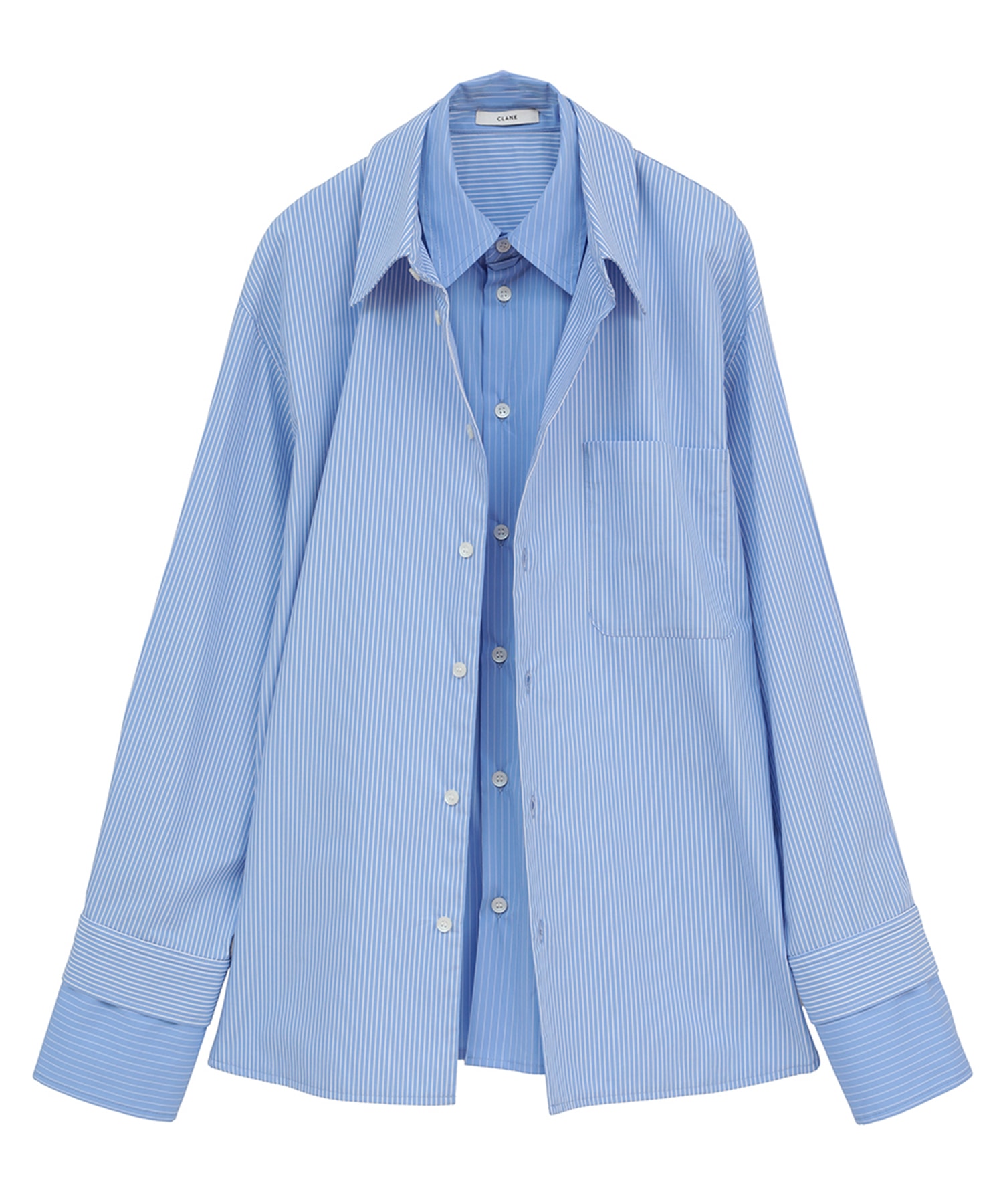 TWO TONE LAYERED SHIRTS CLANE